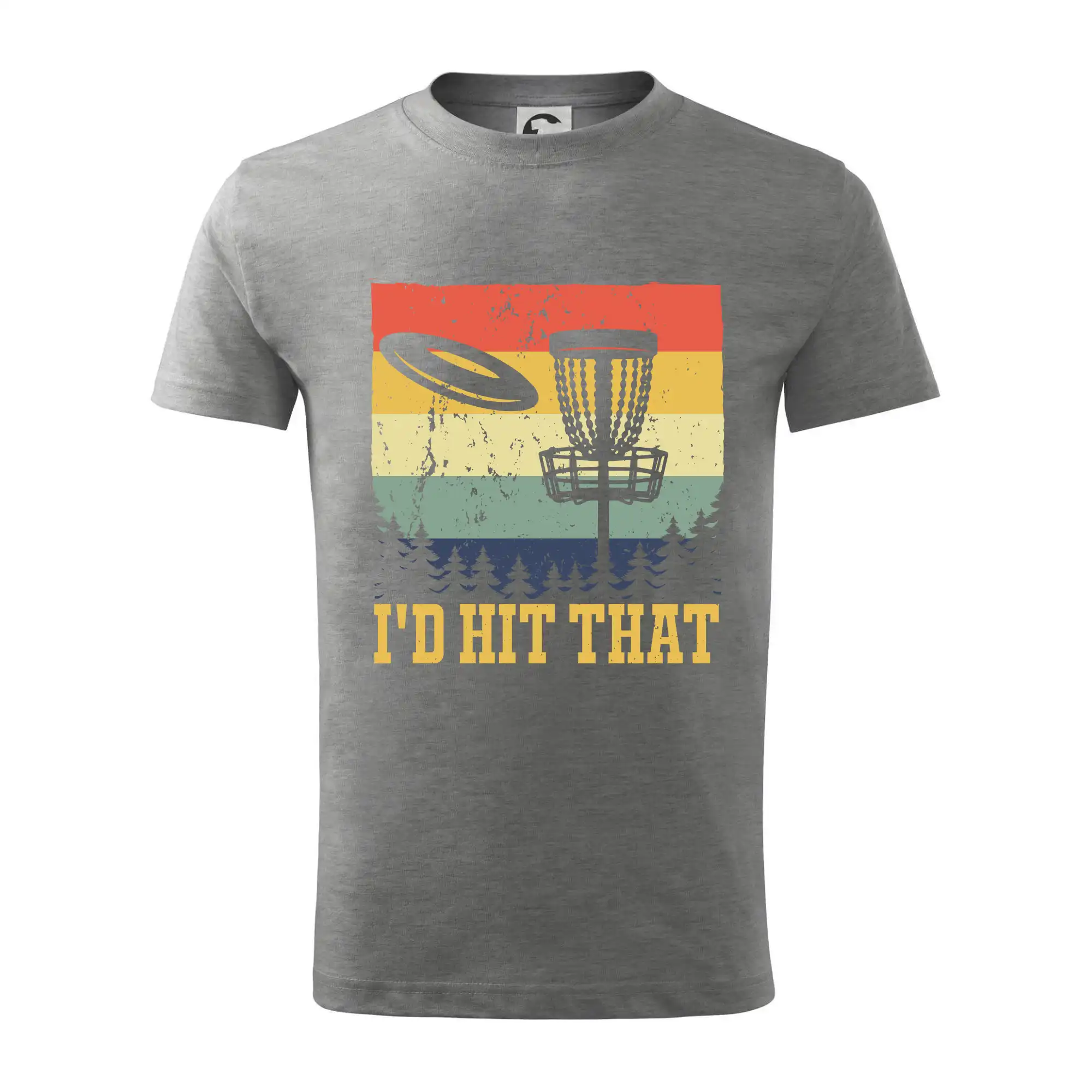 Disc golf player retro vintage - Tričko detské bavlnené