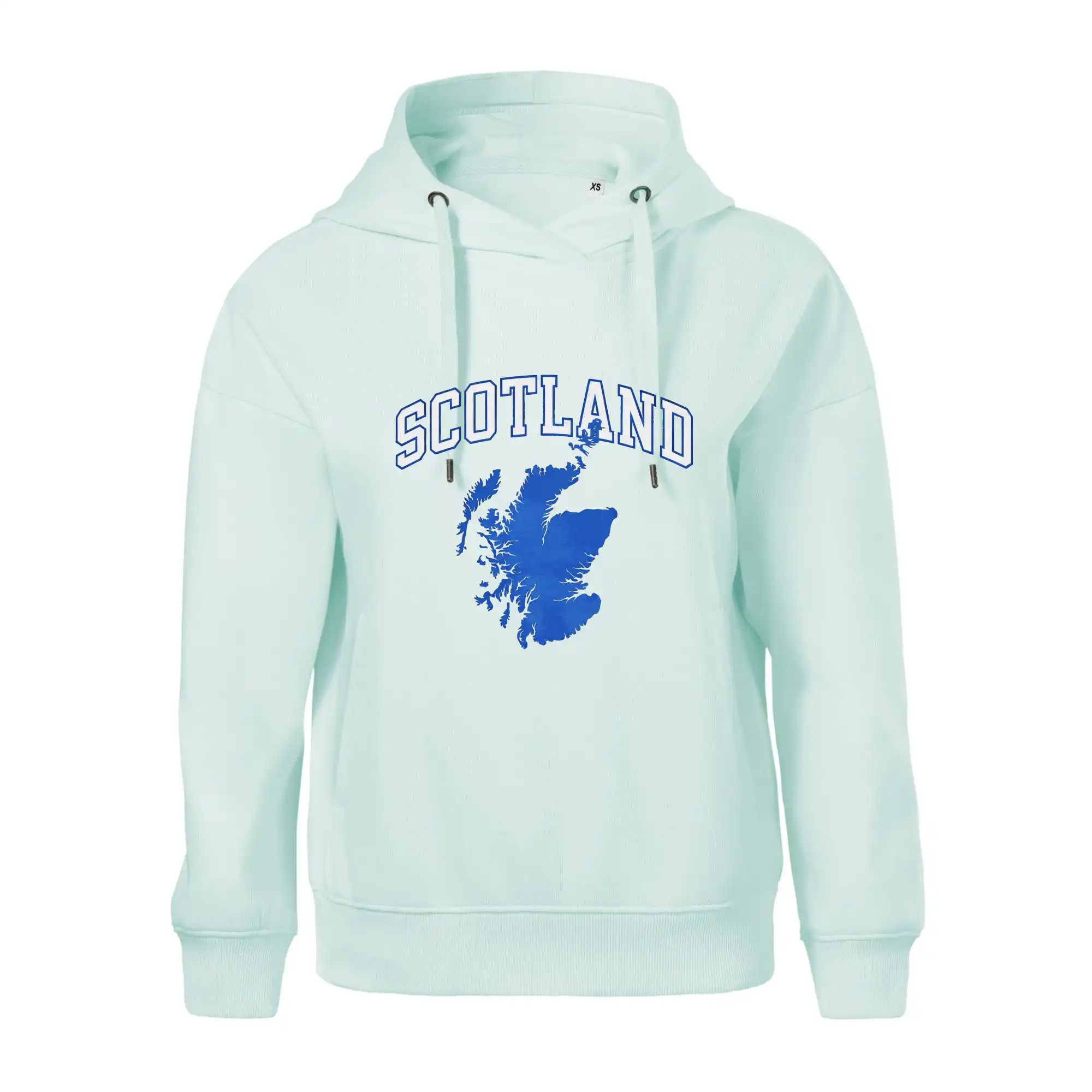 Scotland nápis s mapou