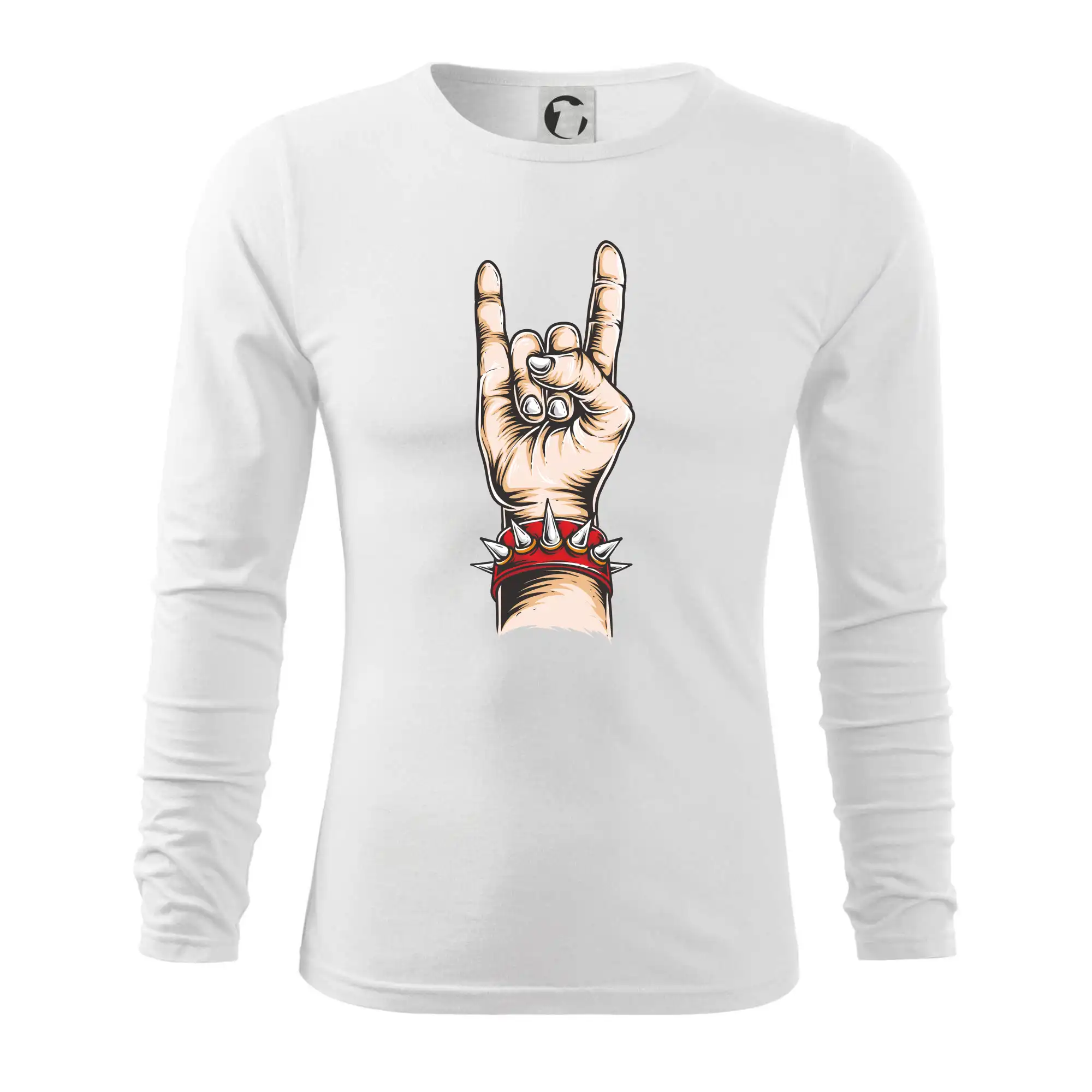 Rocková ruka s náramkem