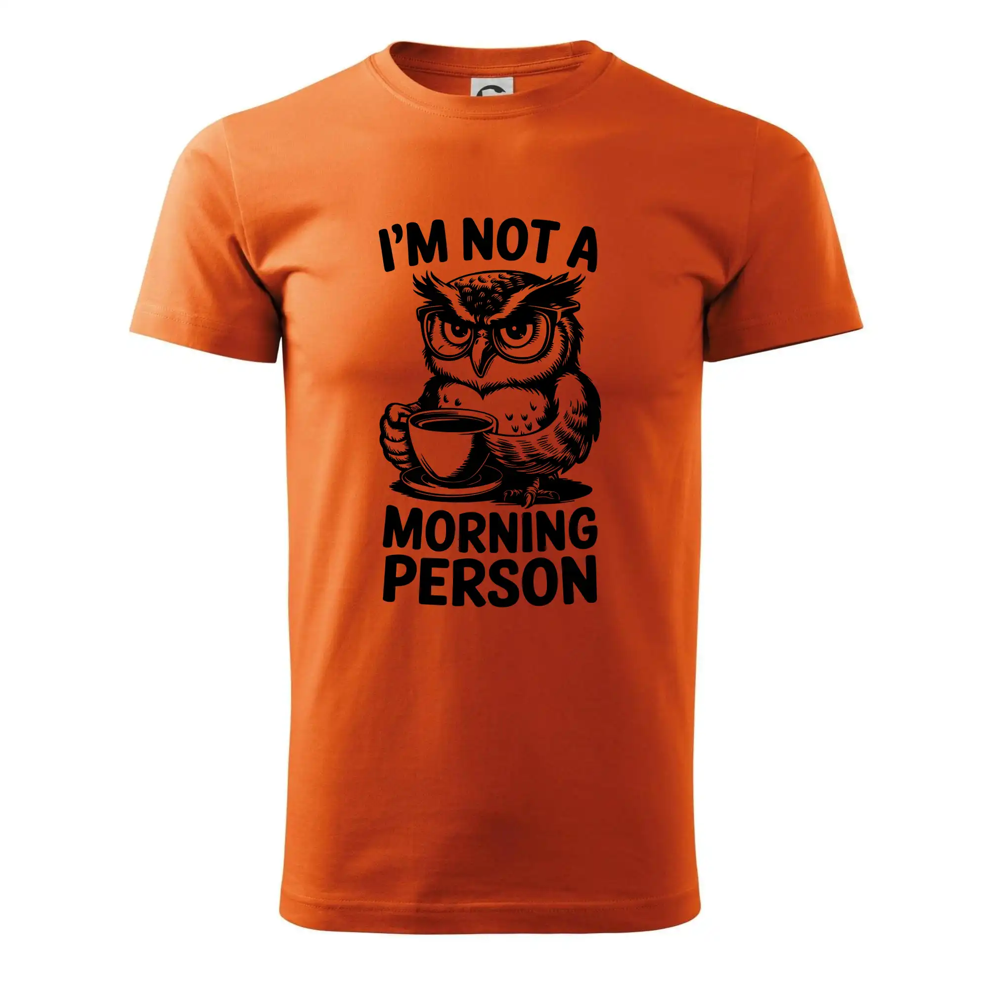Ostatné nápisy - I'm not a morning person sova - Klasické pánske tričko vyššej gramáže