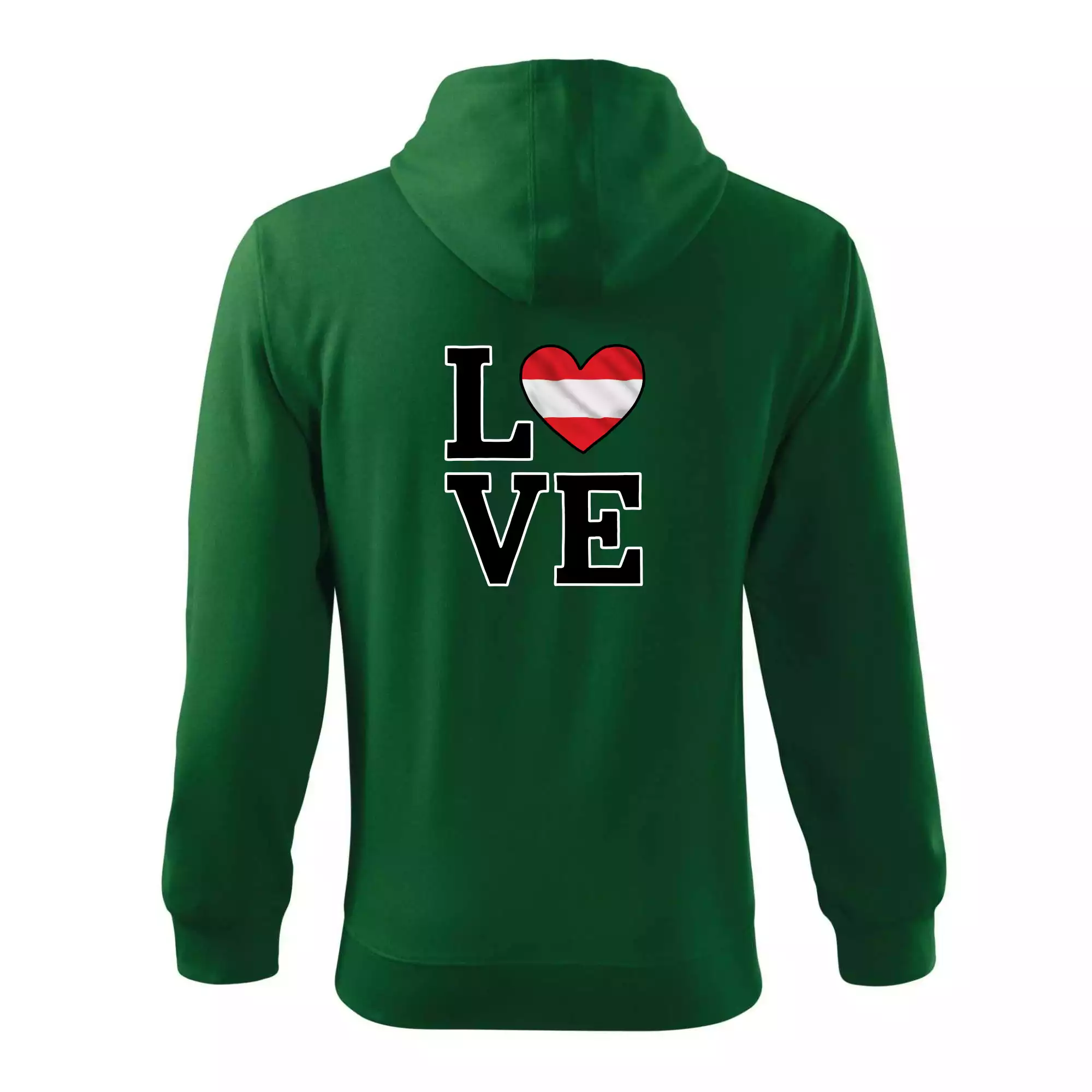 Love Rakouská vlajka