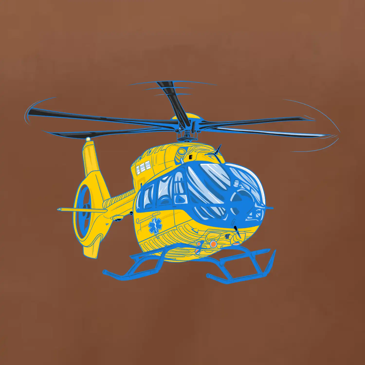 Vrtulník rescue