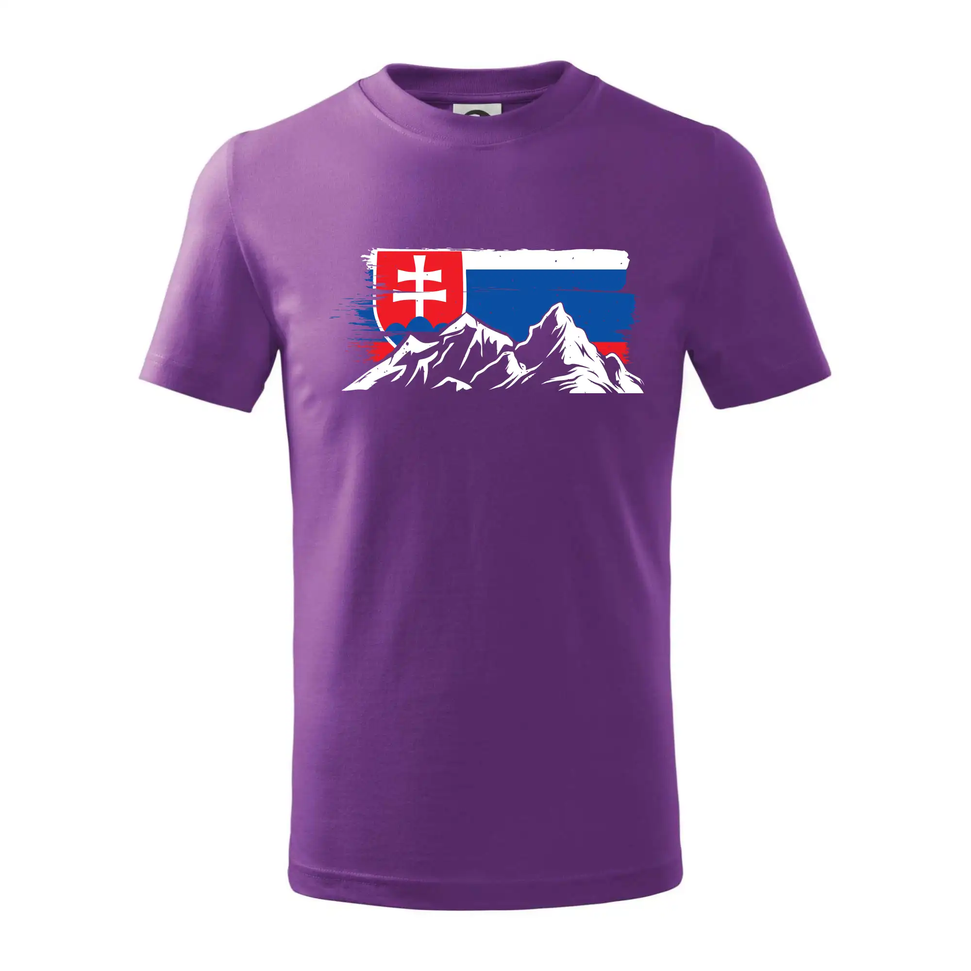 Trička pre cestovateľov - Slovenské hory - Tričko detské bavlnené