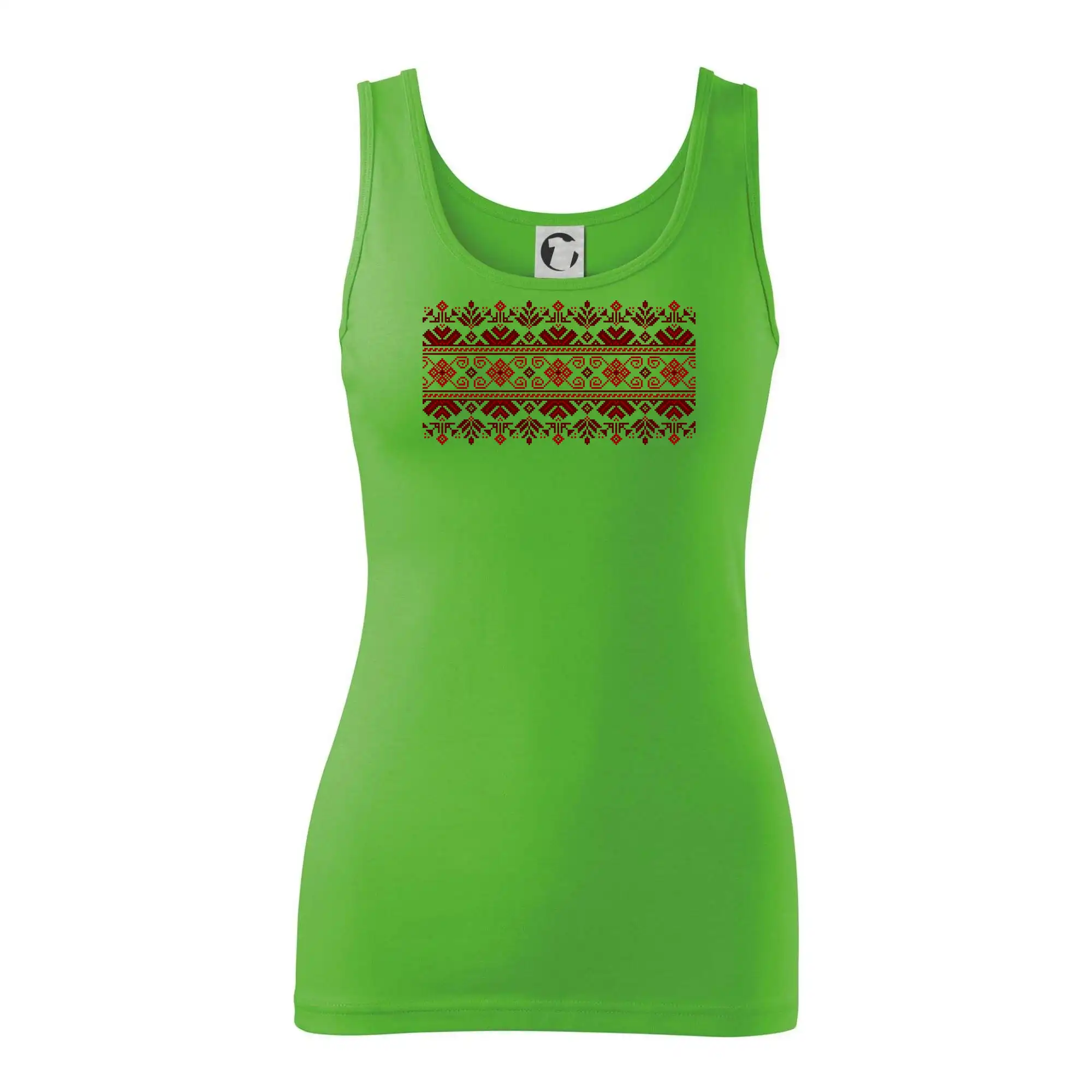 Ukrajinský vzor - červený