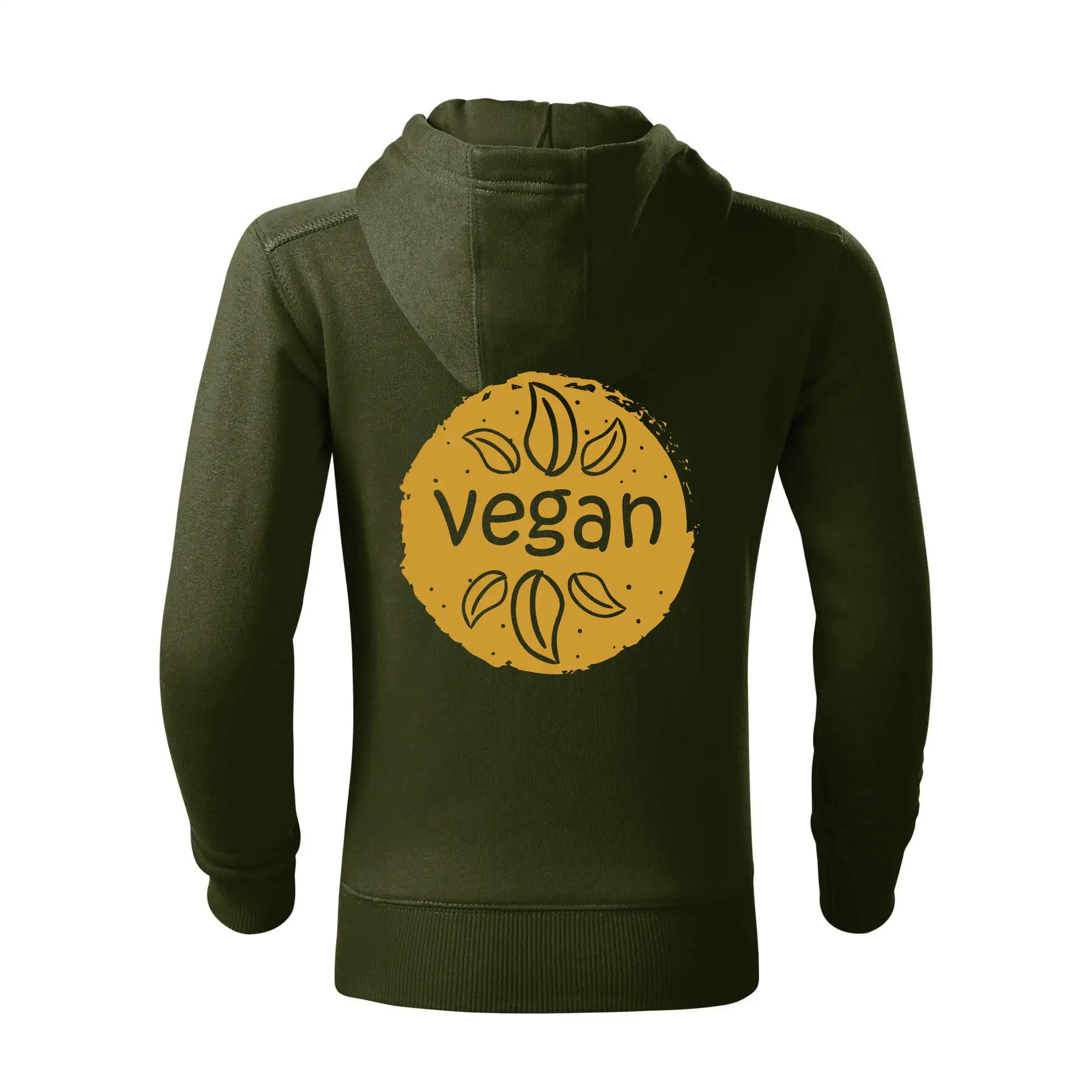 Vegan hnědá kruh