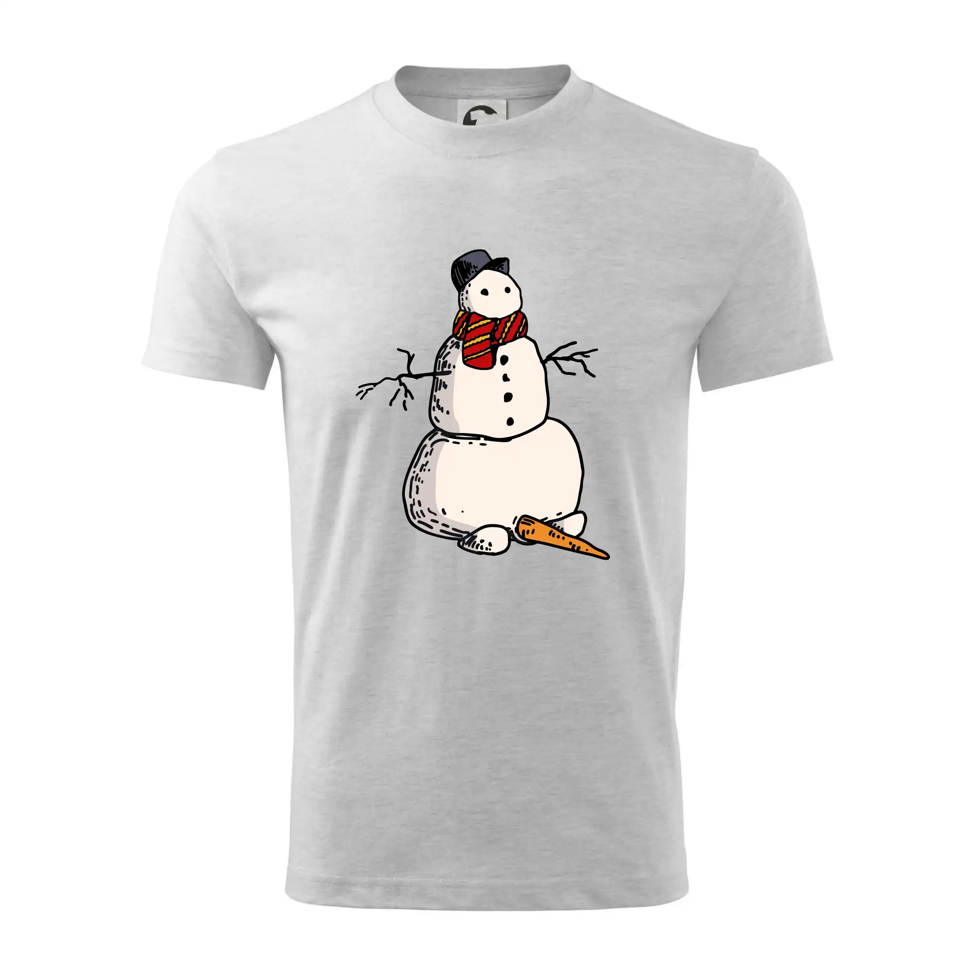 Sněhulák se spadlým nosem