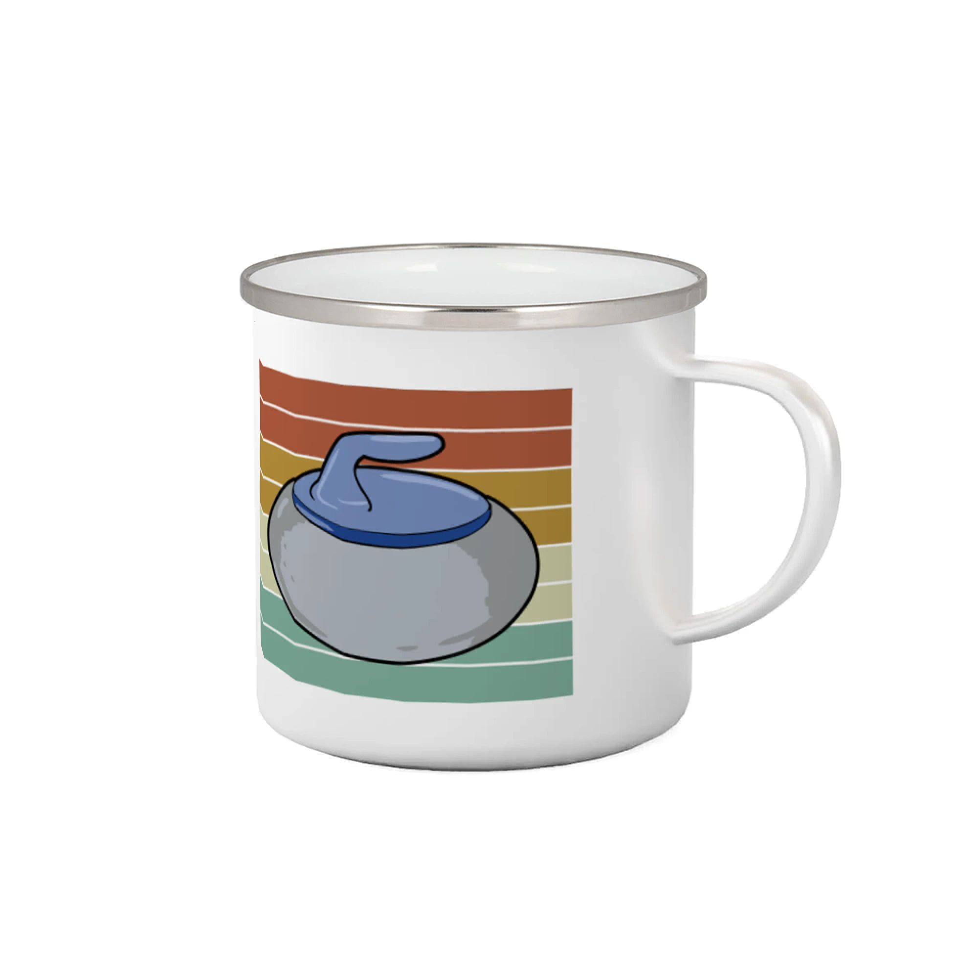 Ostatné športy - Curling vintage - Plecháčik