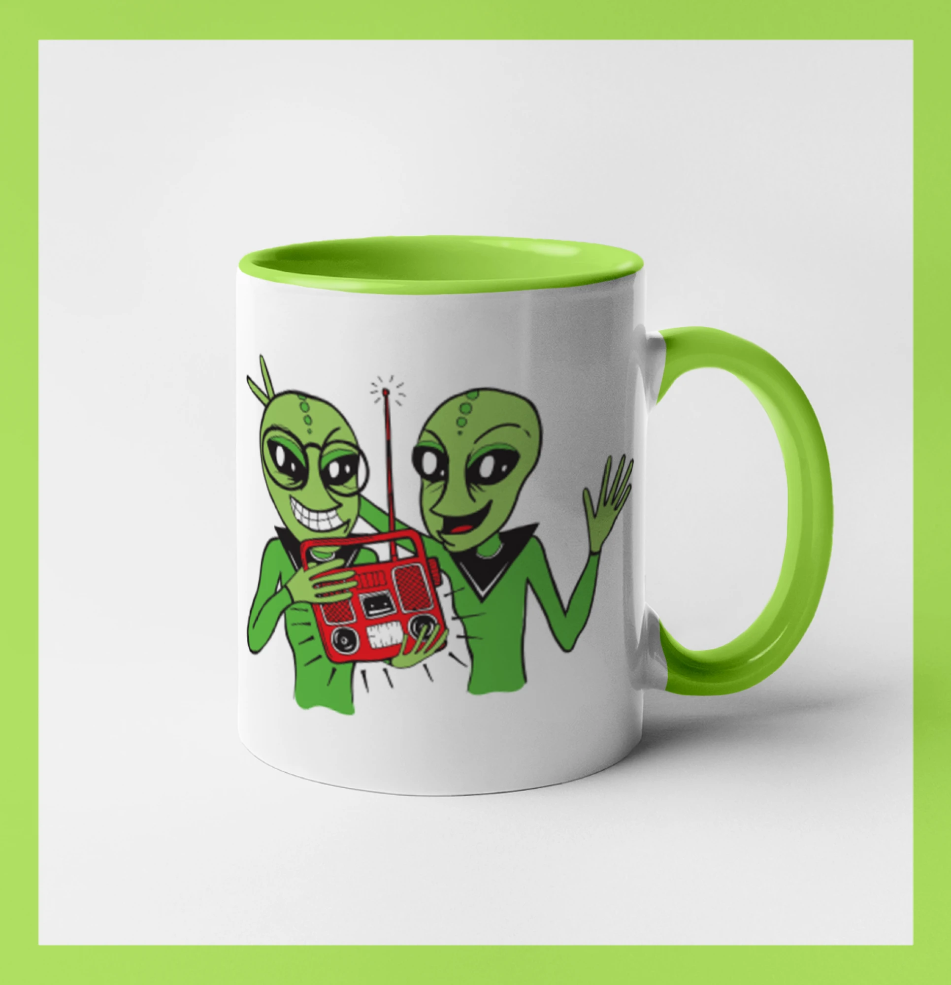 Ufo a rádio (Pecka design)