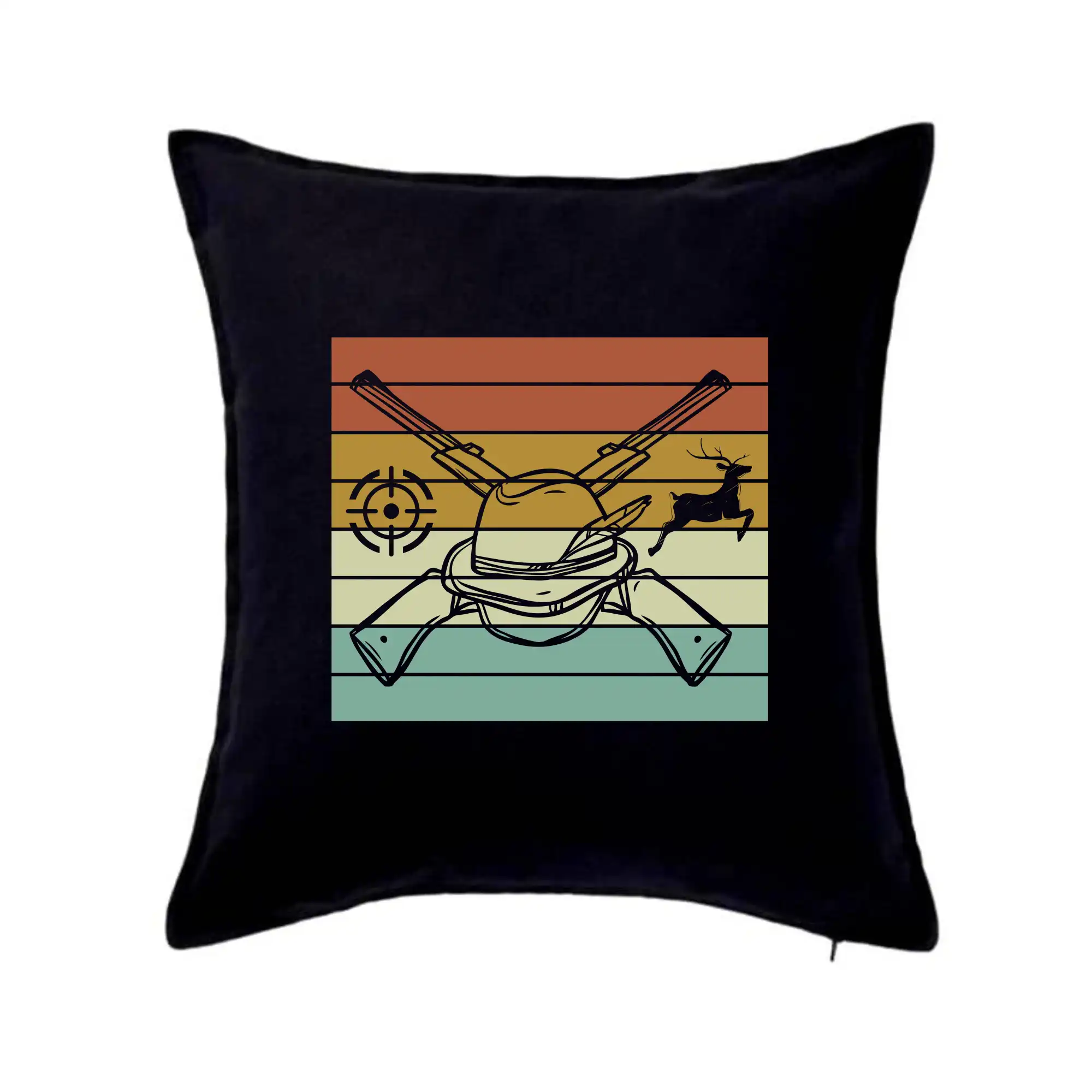 Tričká pre poľovníkov a drevorubačov - Vintage poľovník - Vankúš 50x50