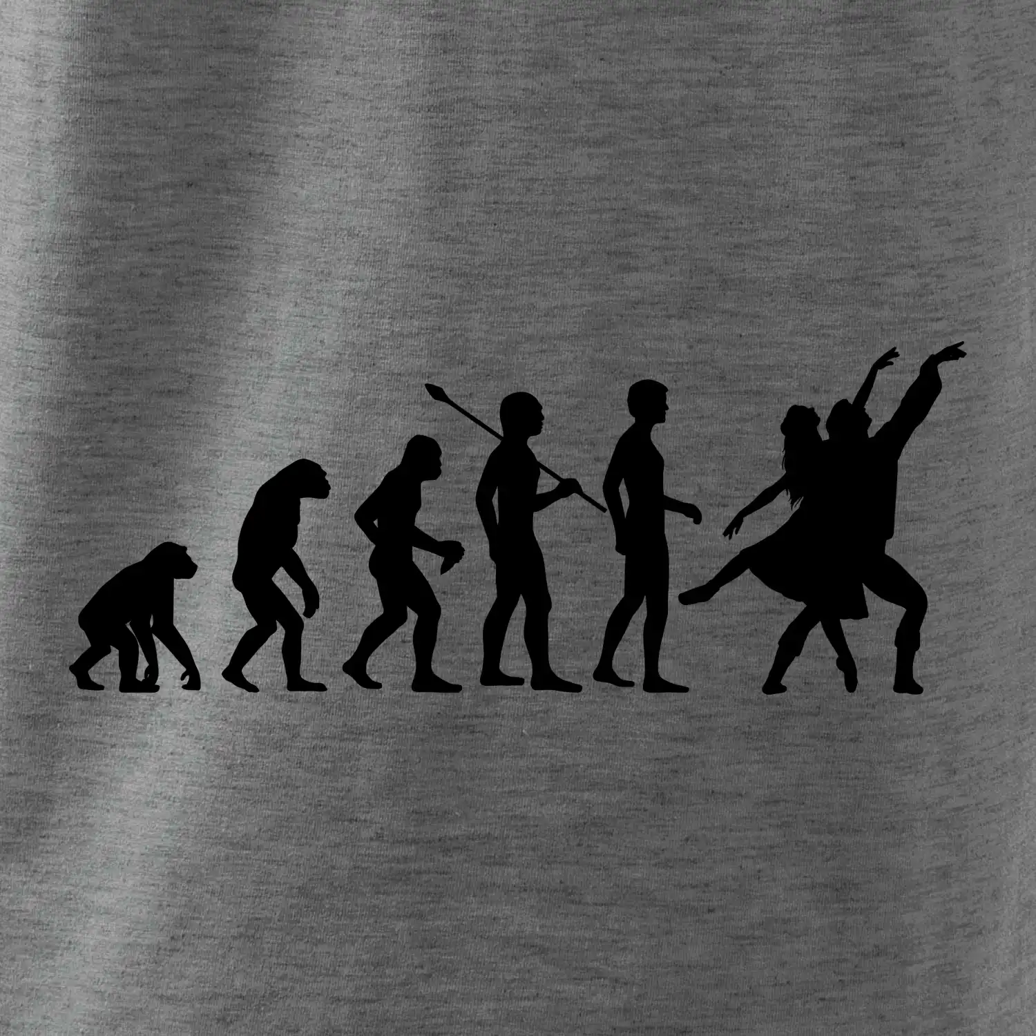 Evoluce tanec - tančící dvojice