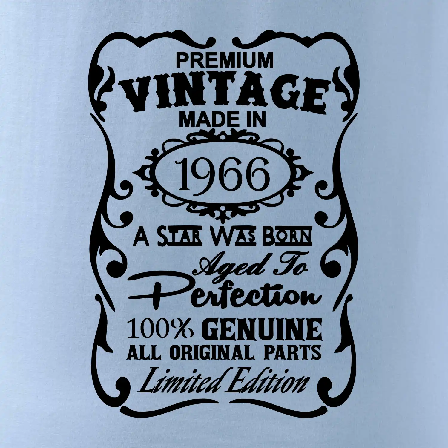 Vintage Etiketa - 1966