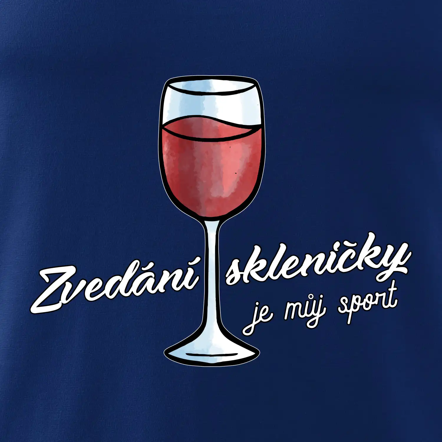 Zvedání skleničky je můj sport