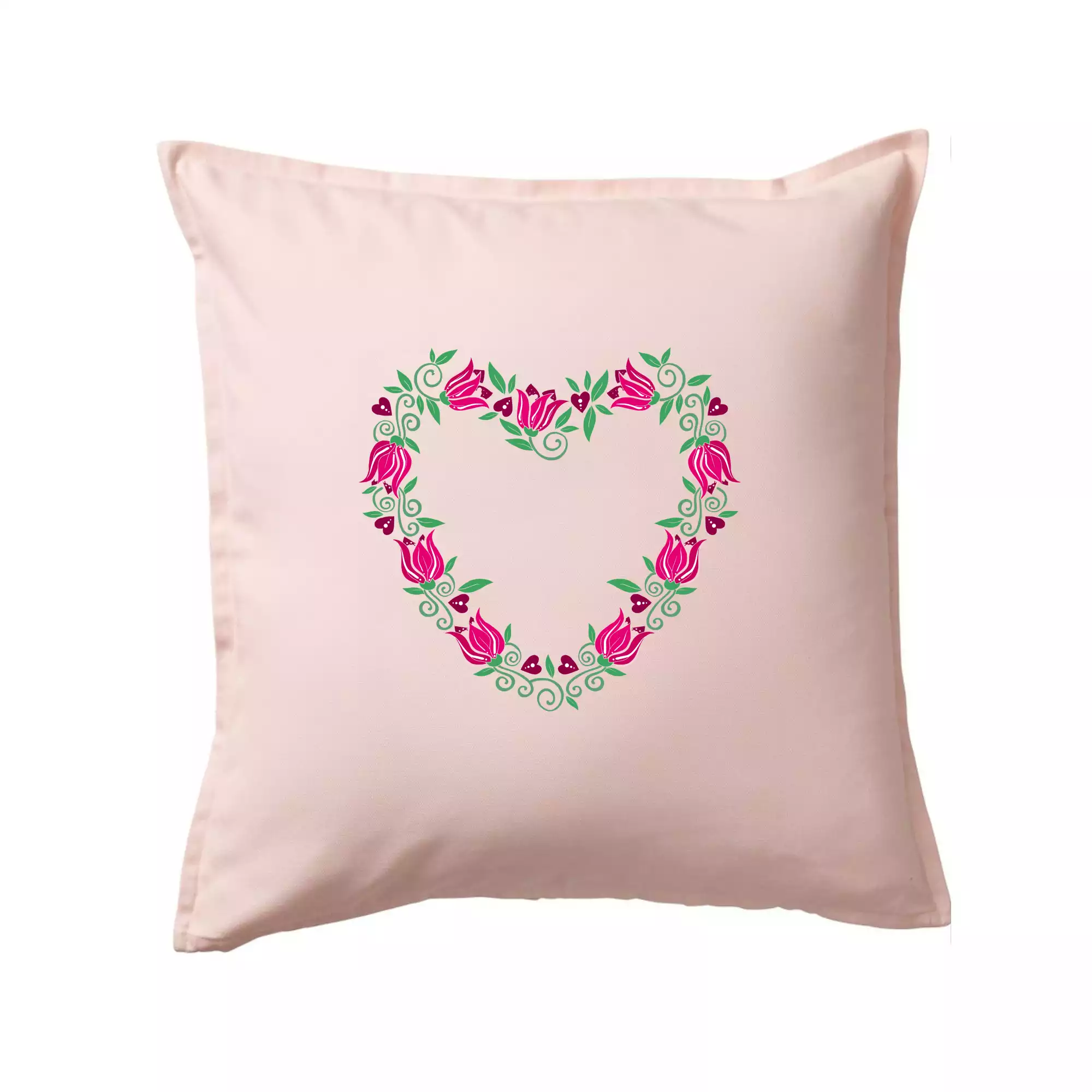 Červené tulipánové srdiečko (Pecka design)
