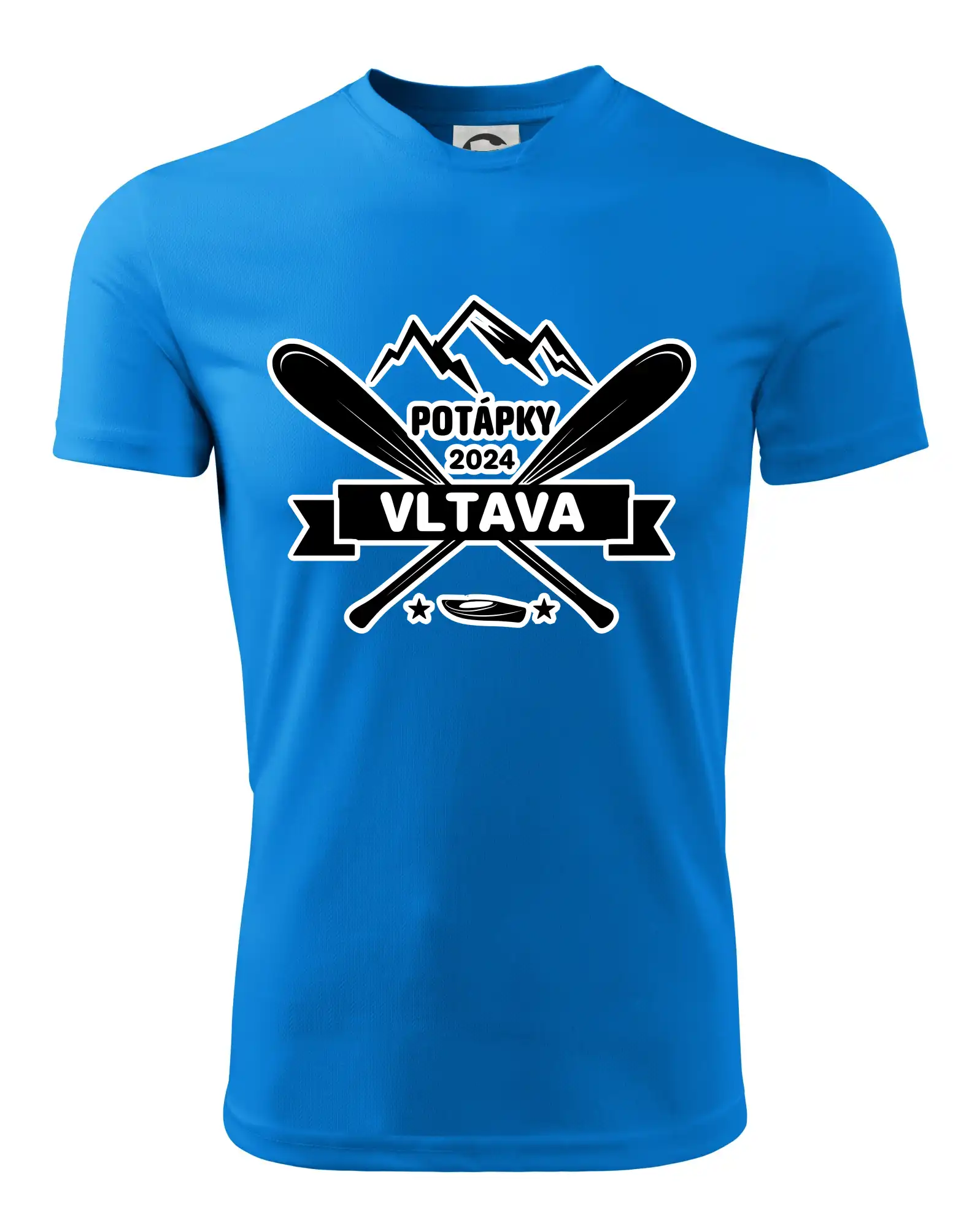 K vode - pádla hory (vlastný nápis)