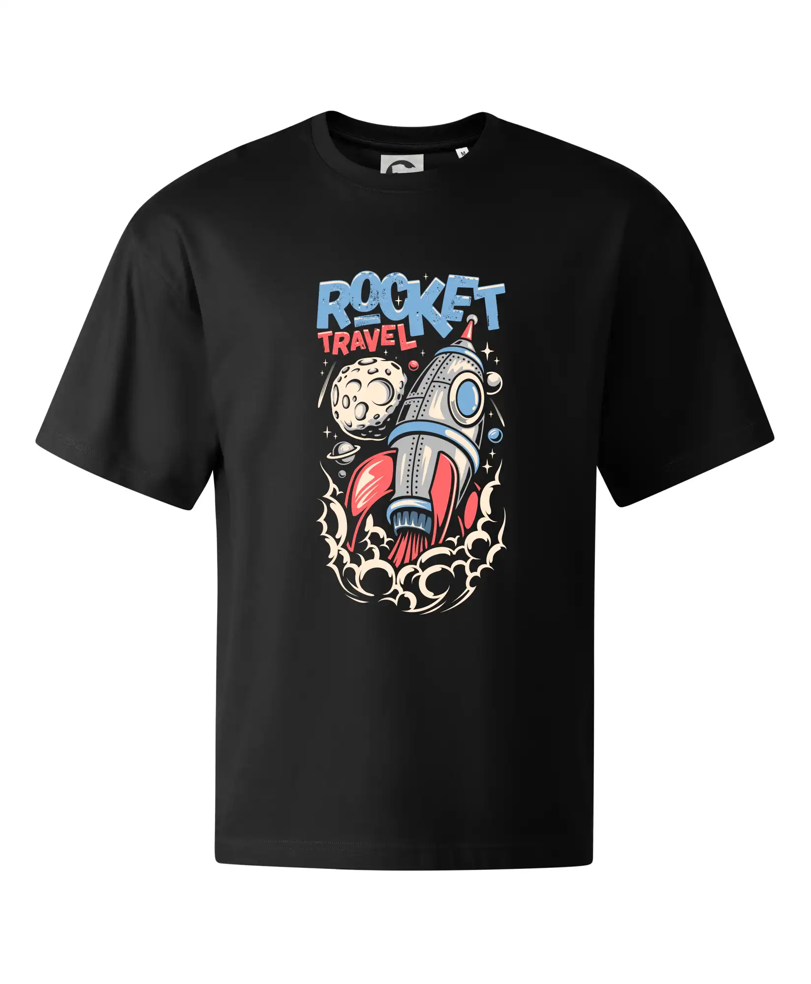 Vesmirne tričká - Rocket travel - Stage unisex - OVERSIZE