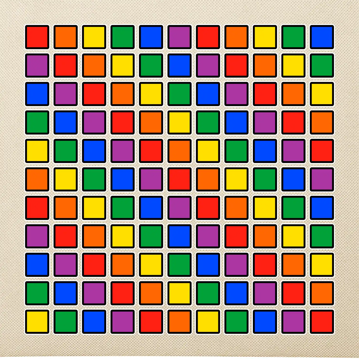 LGBT dúhový štvorec