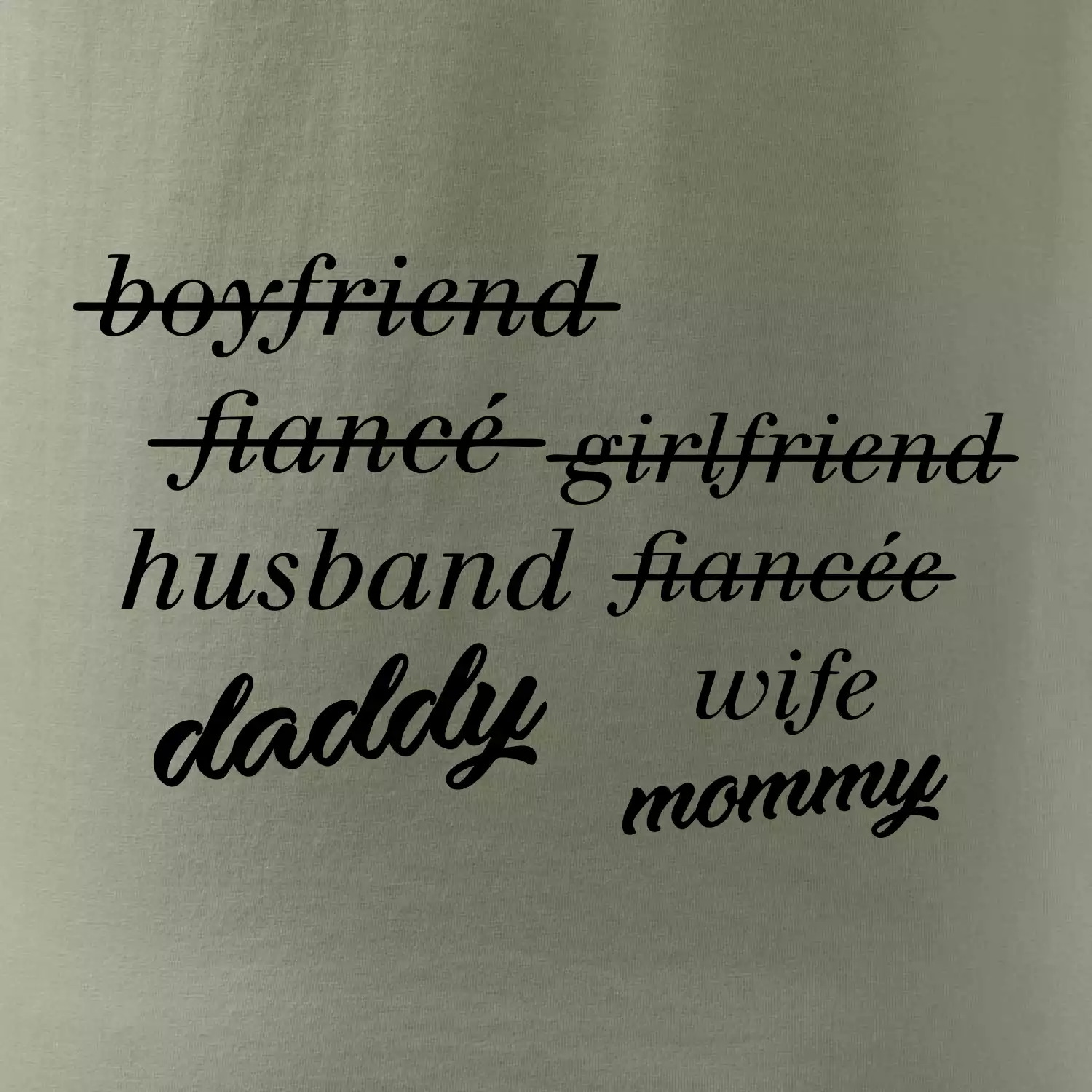 Partnerské triko nastávající rodiče