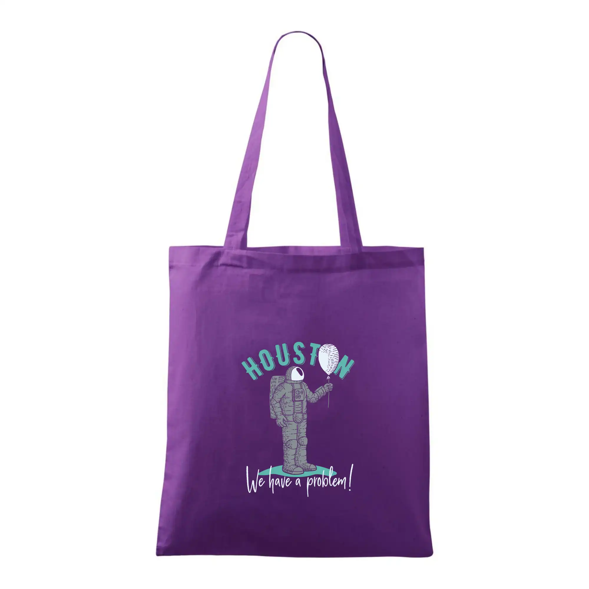 Vesmirne tričká - Houston we have a problem hra - Taška bavlnená