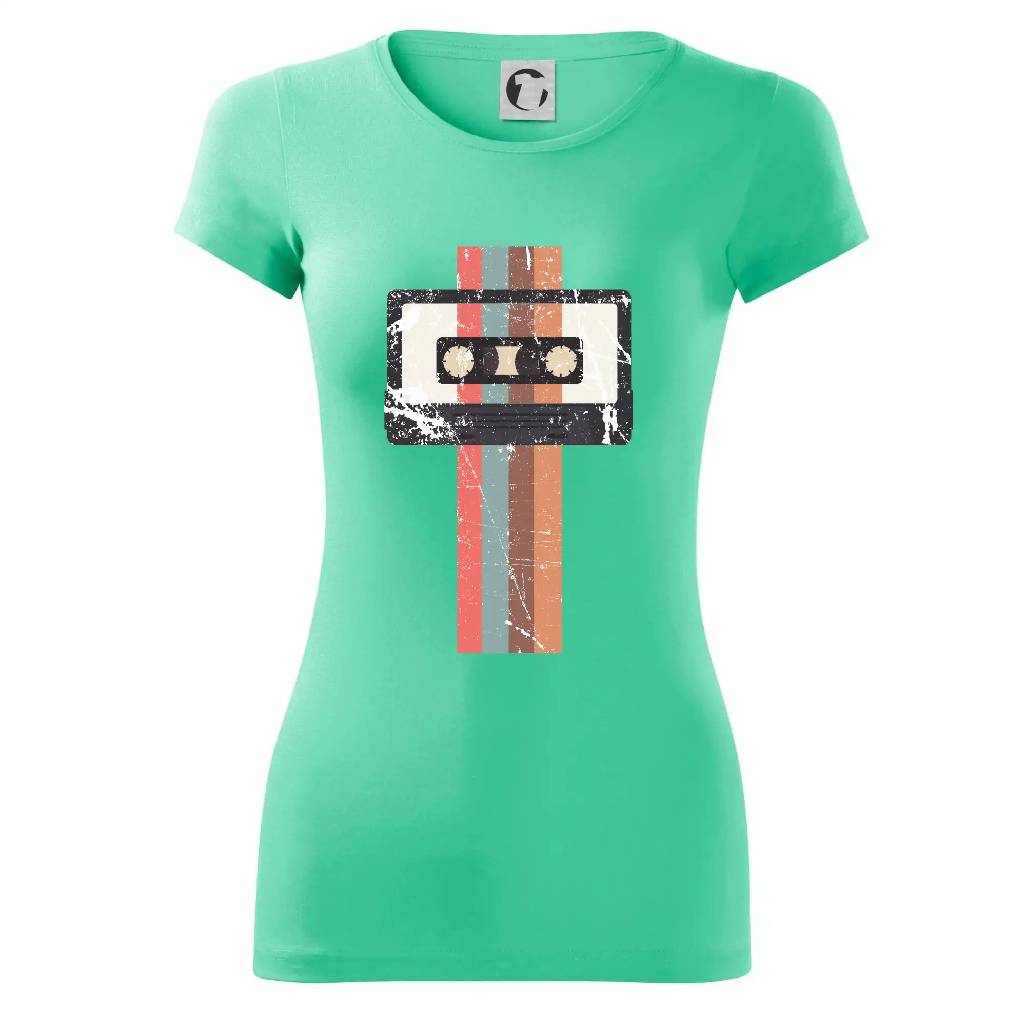 Retro kazeta - pruhy