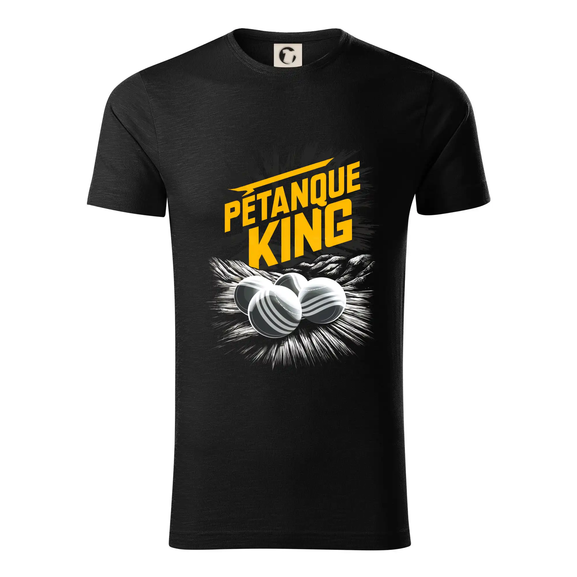 Ostatné športy - Petanque king - Tričko z organickej bavlny