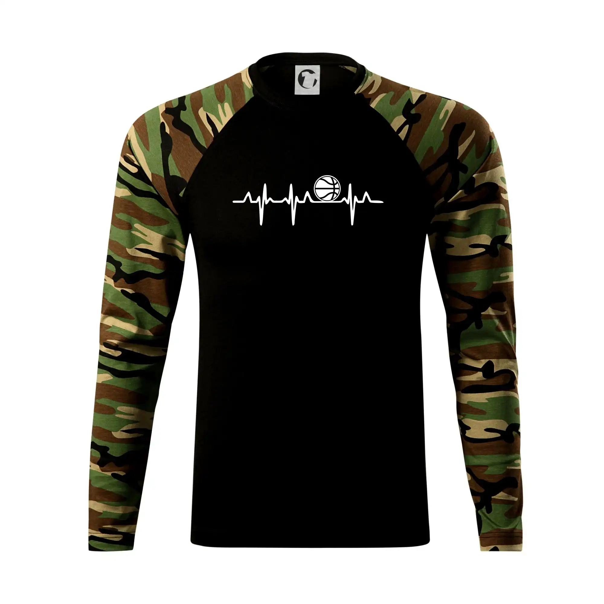 Basketbalová tričká - EKG basketbal - Camouflage LS
