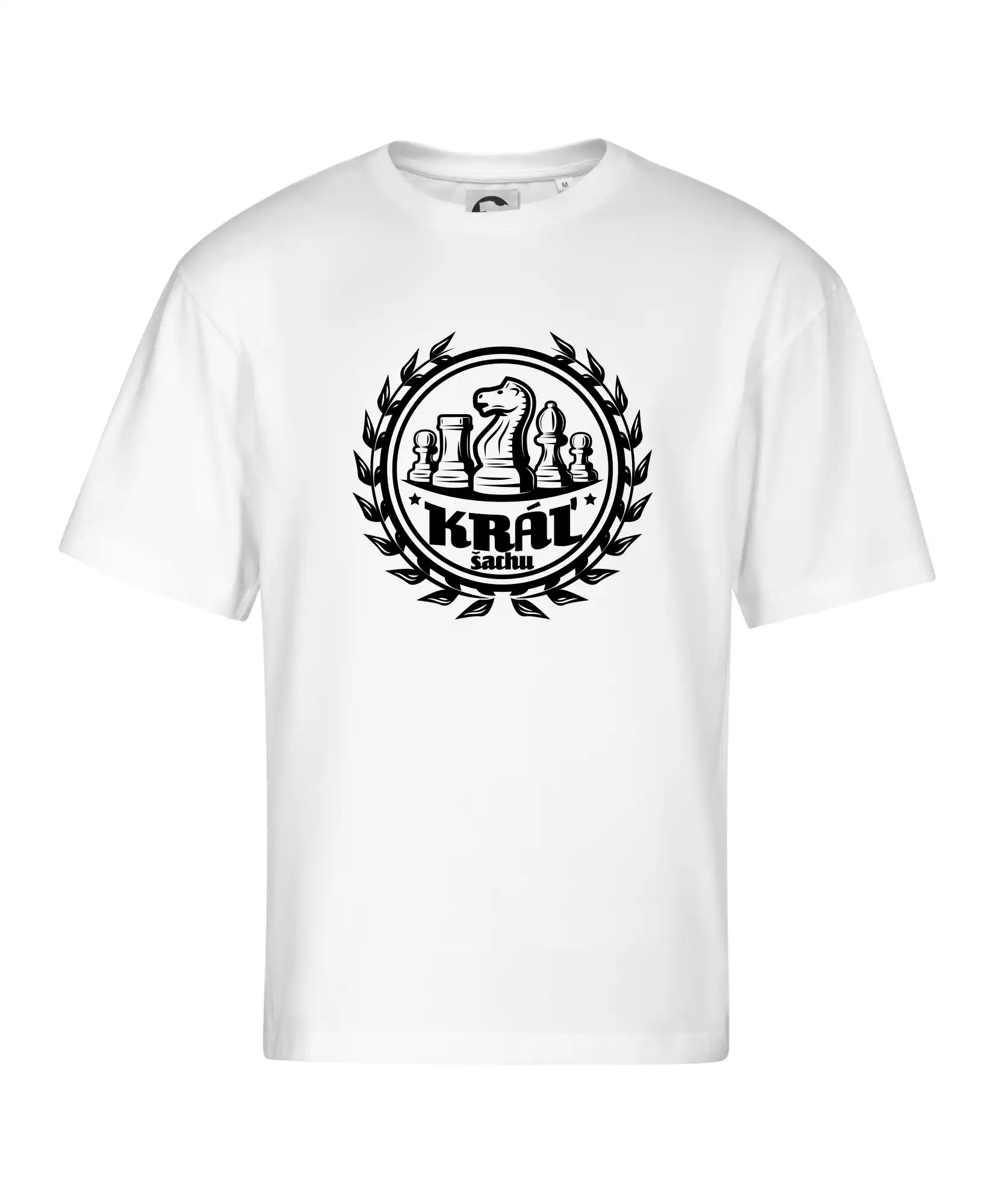 Tričká a mikiny so spoločenskými hrami  - Kráľ šachu - Stage unisex - OVERSIZE