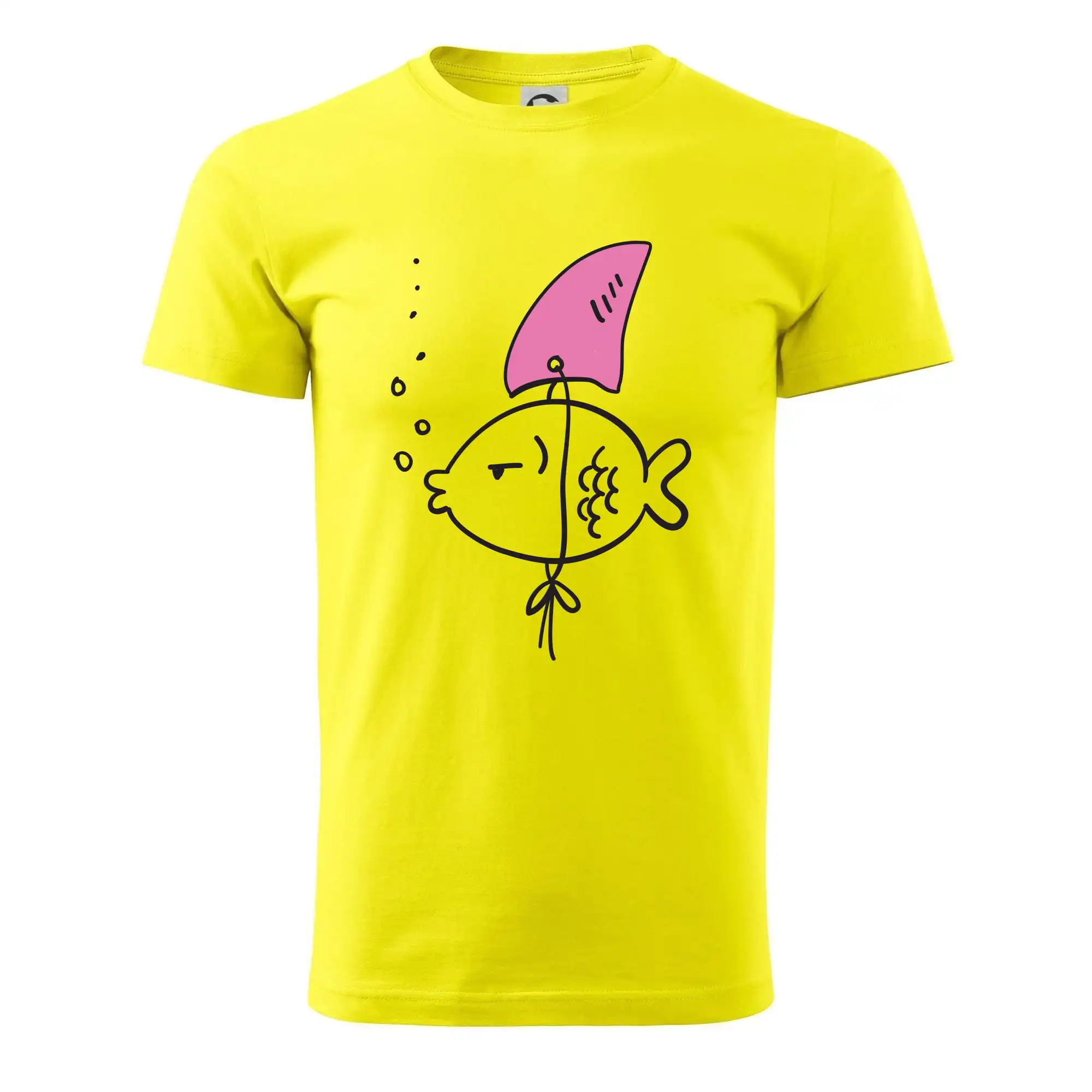 Tričká pre rybárov s potlačou - Drsná ryba - Pánske tričko nižšej gramáže