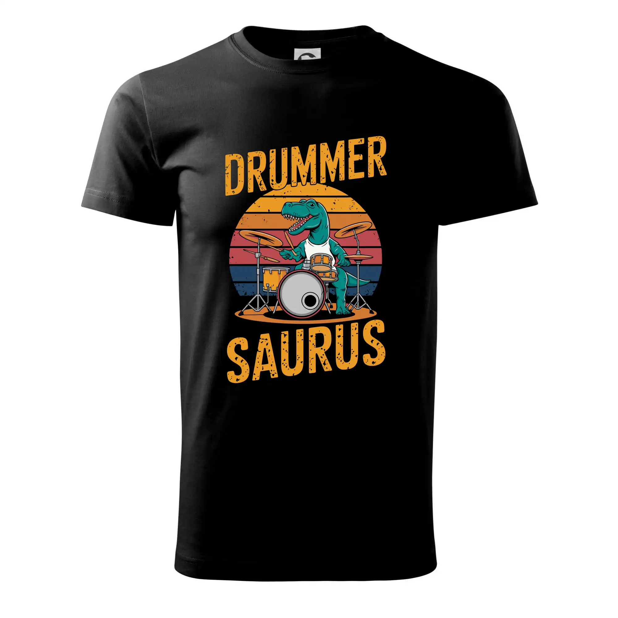 Drummer Saurus - Klasické pánske tričko vyššej gramáže