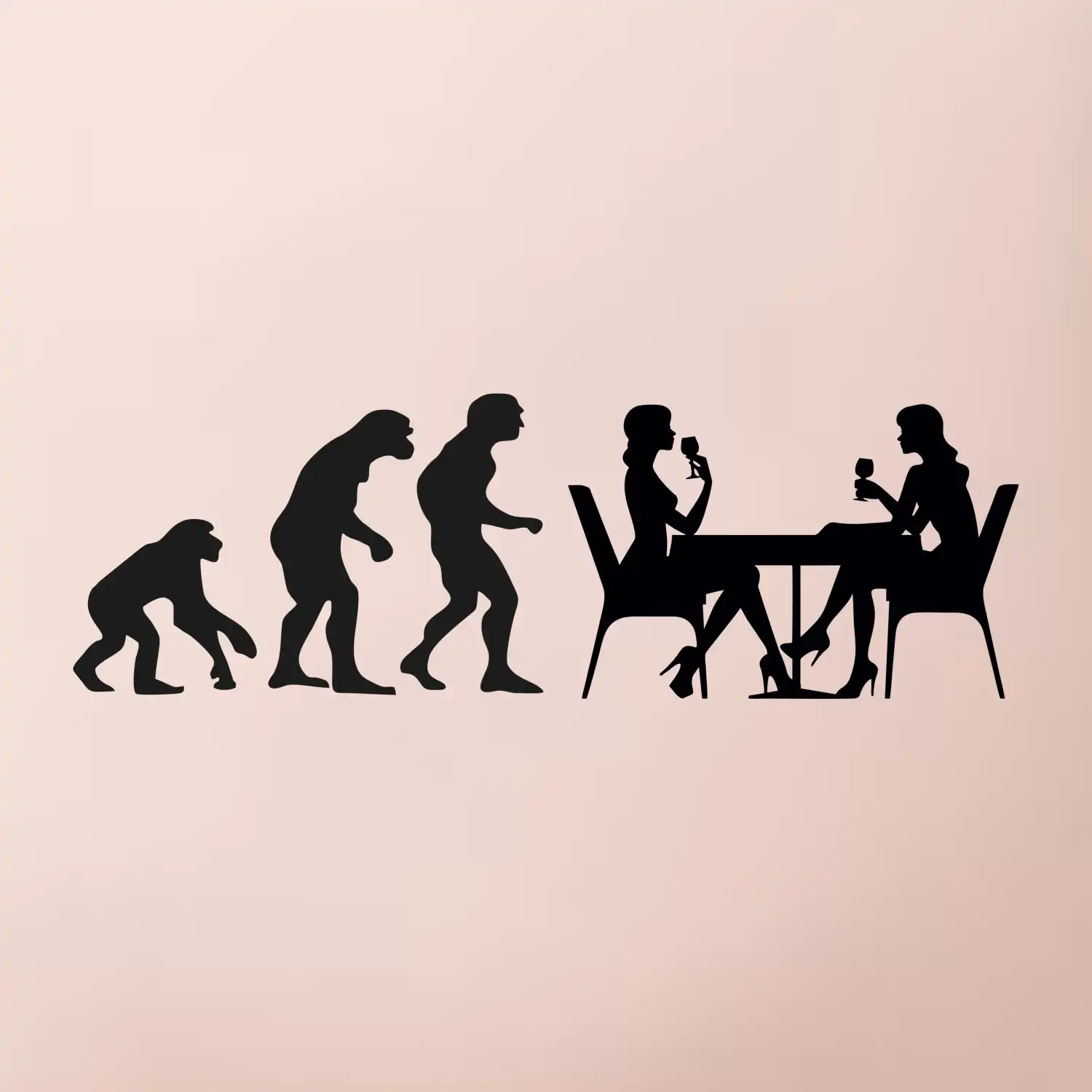 Evoluce vína ženy