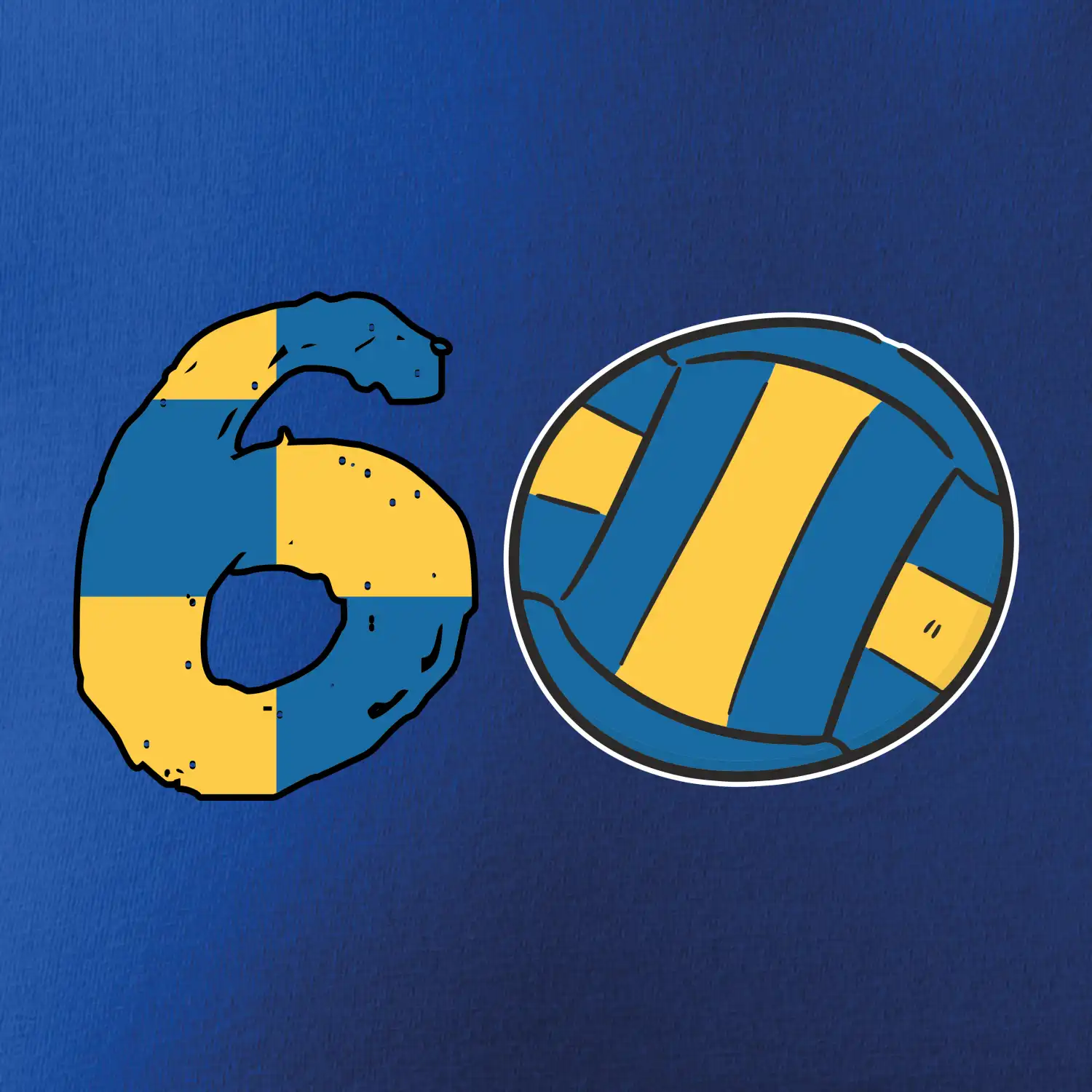 Volejbal kulaté narozeniny 60