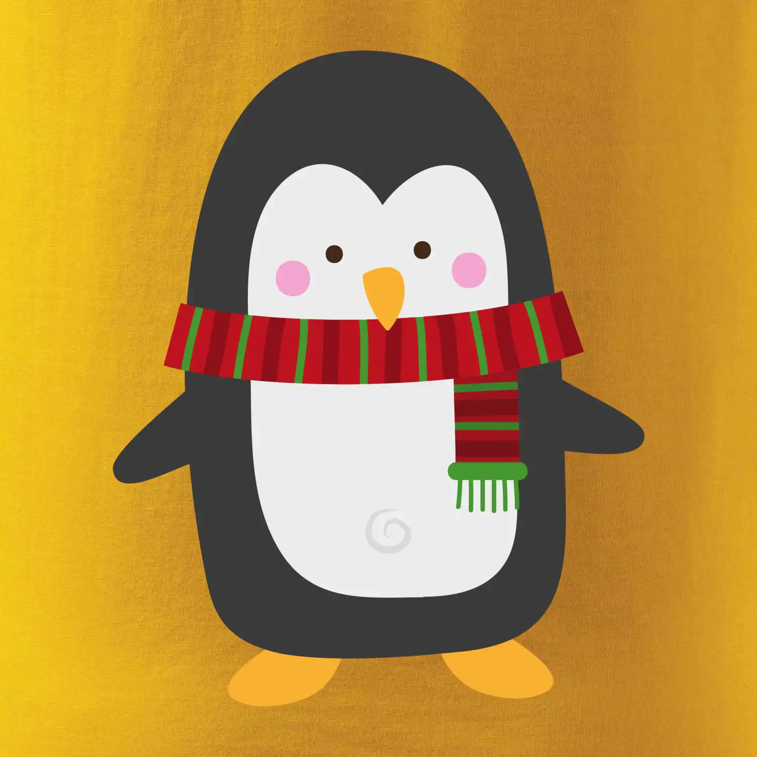 Tučňák se šálou