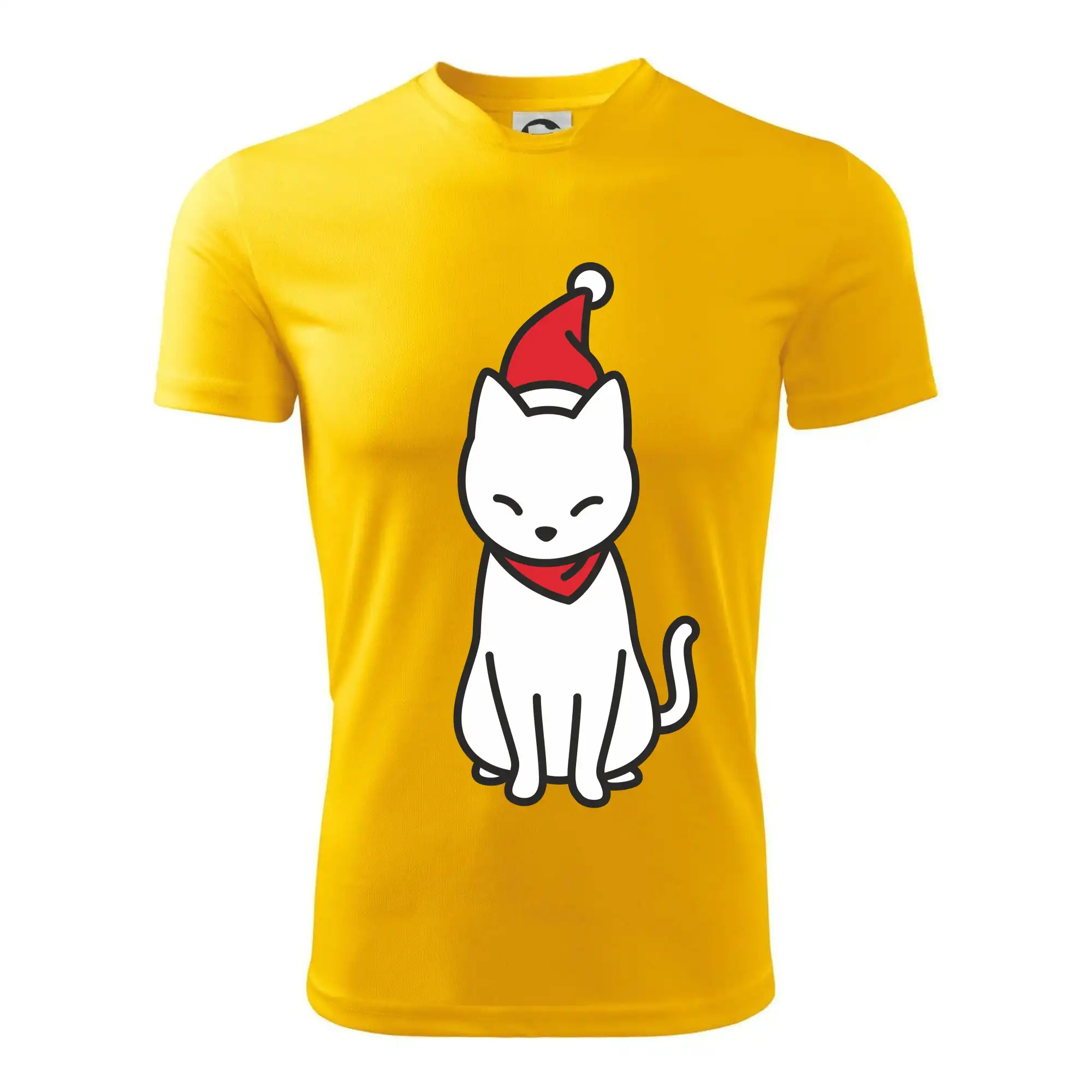 Vánoční kočka sedící