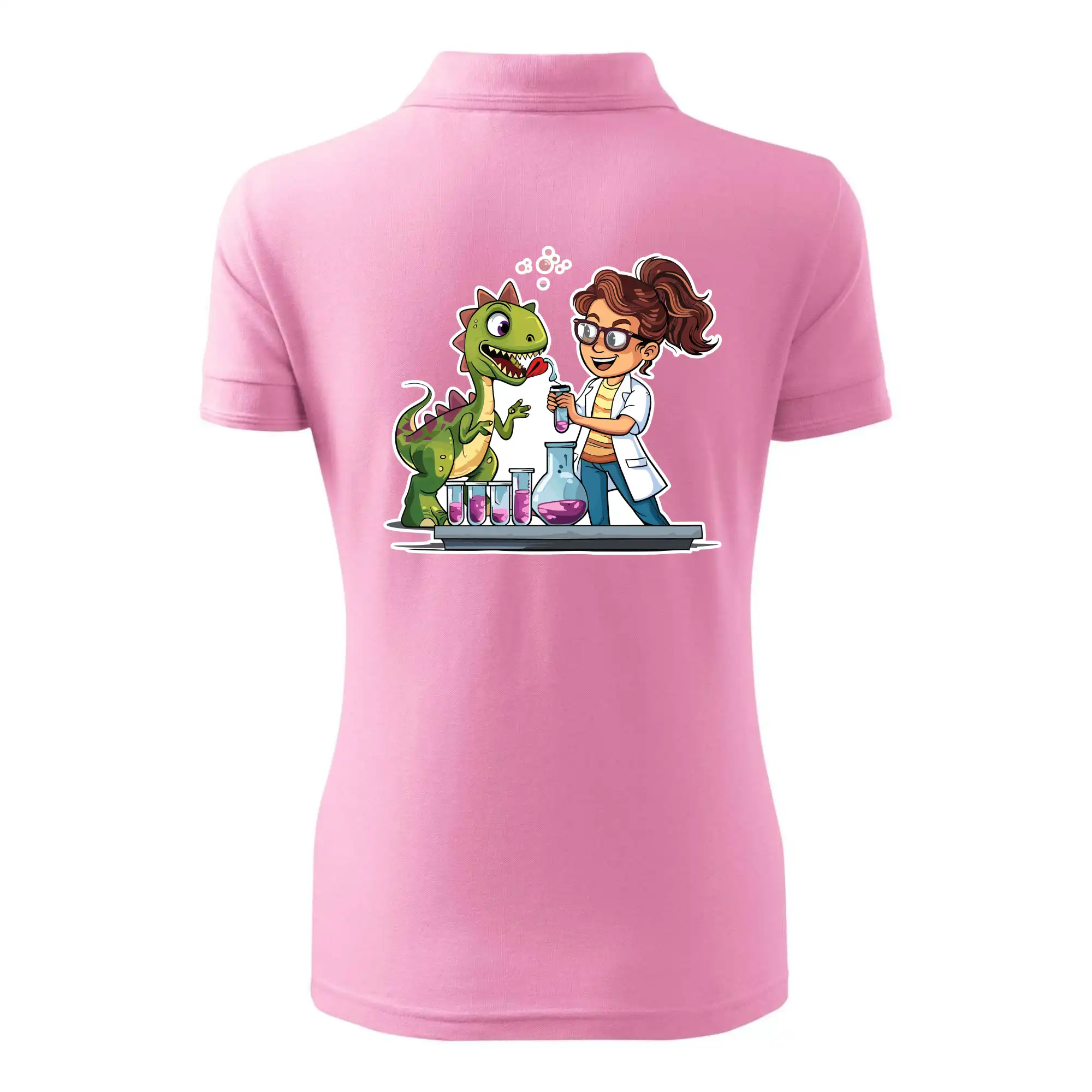 Chemik a dinosaurus - Holka