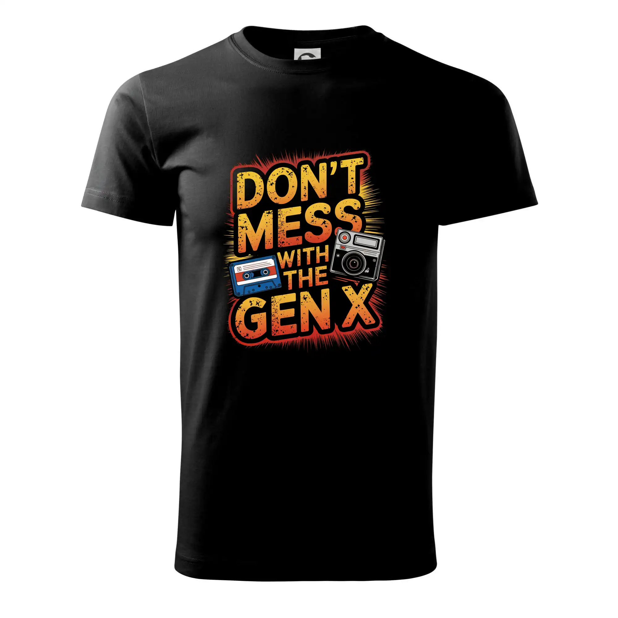 Tričká s motívmi ktoré frčia na internete - Generace X (Gen X) - Dont mess with the GEN X - Klasické pánske tričko vyššej gramáže