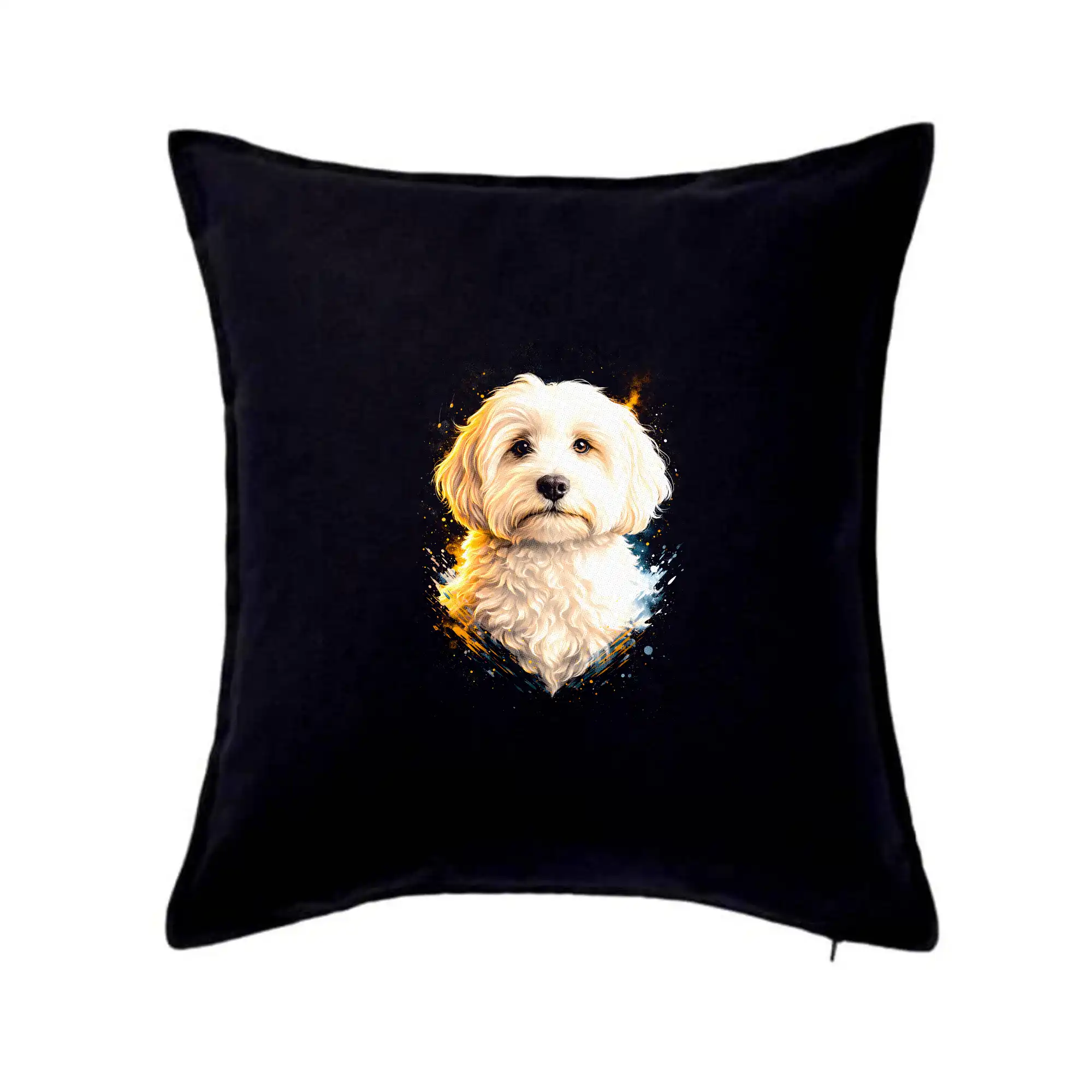 Ostatné psie plemená - Obrázok poltón Maltipoo - Vankúš 50x50