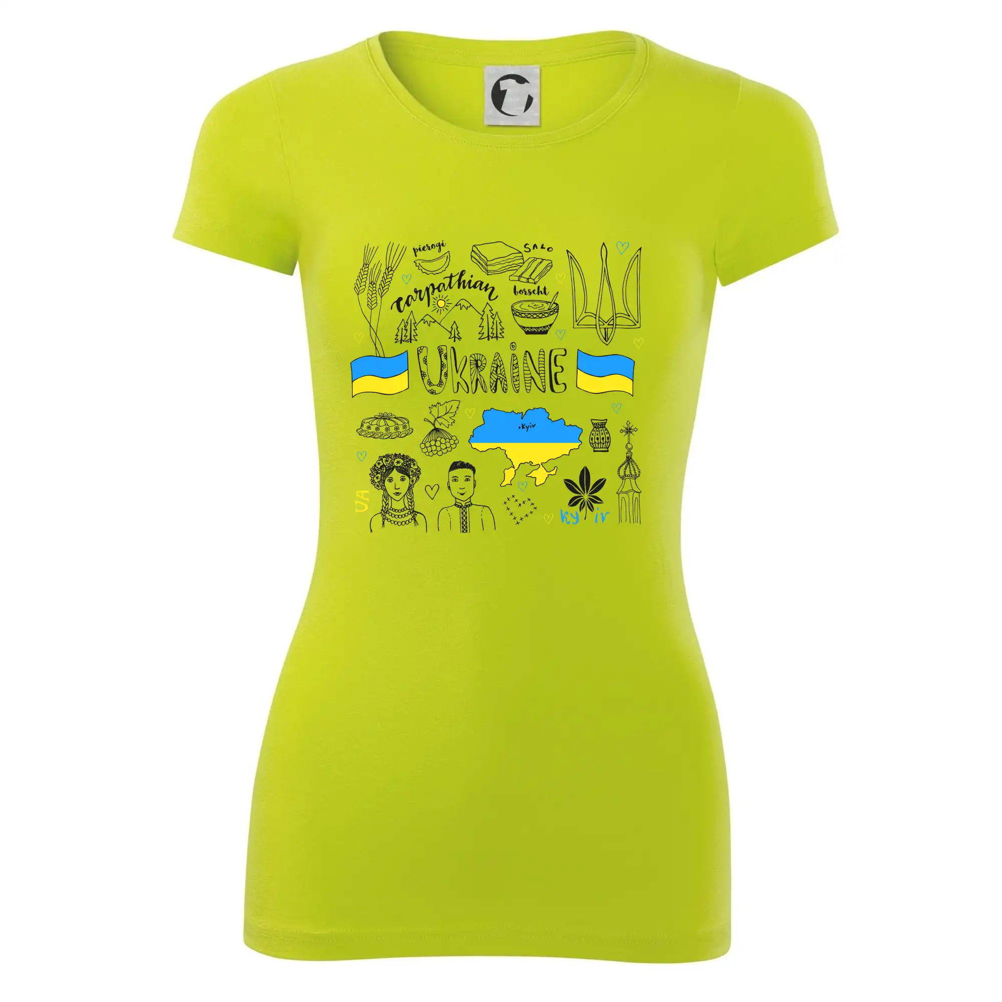 Ukrajina folklor - kreslené obrázky