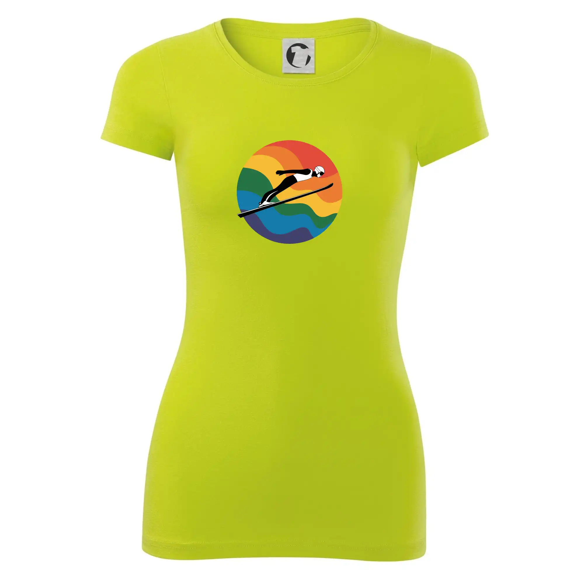 Skokan na lyžích v kruhu