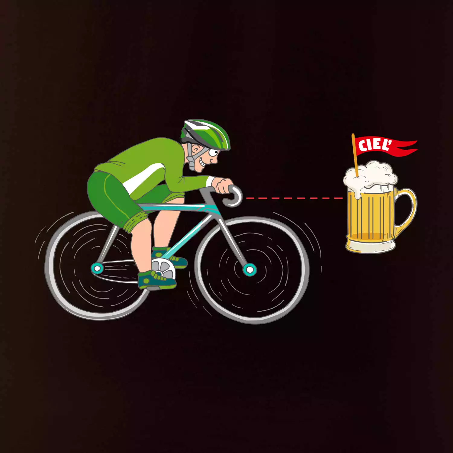 Pivo je môj cieľ (Pecka design)