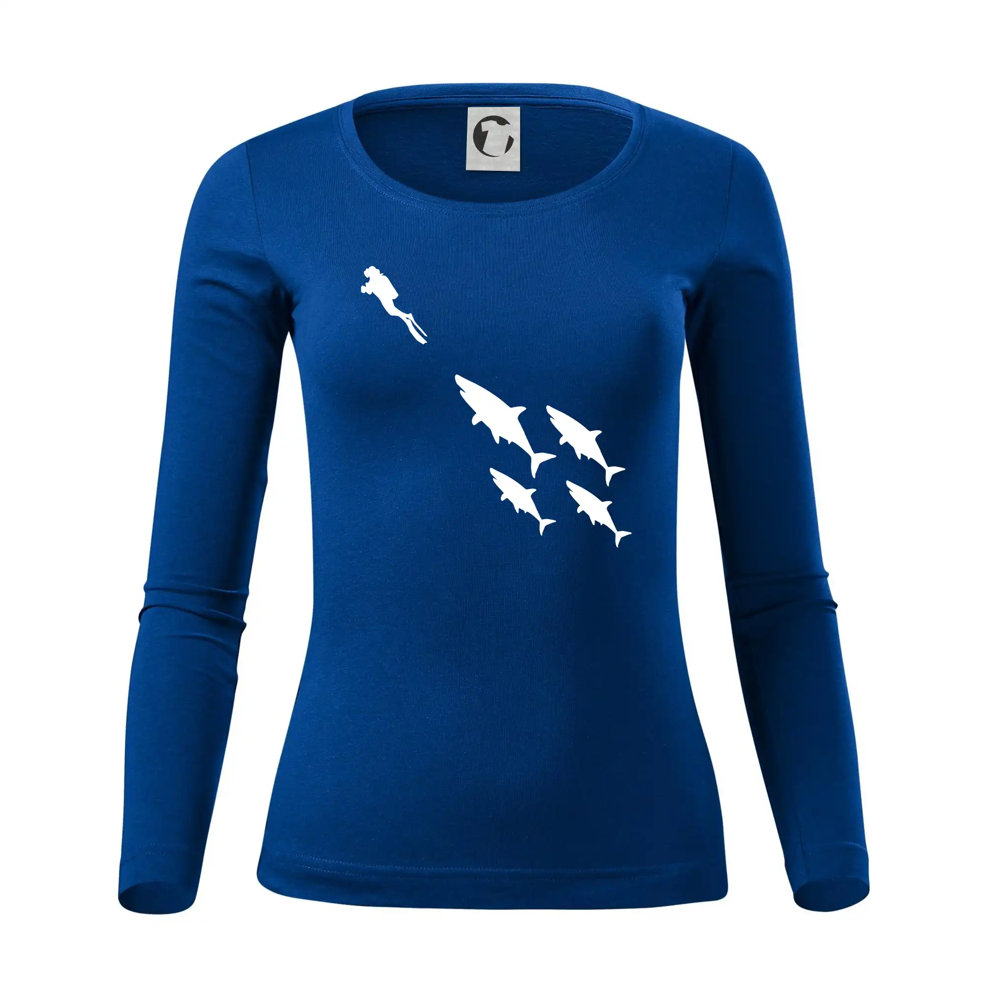 Potápač žraloky Potápač žraloky