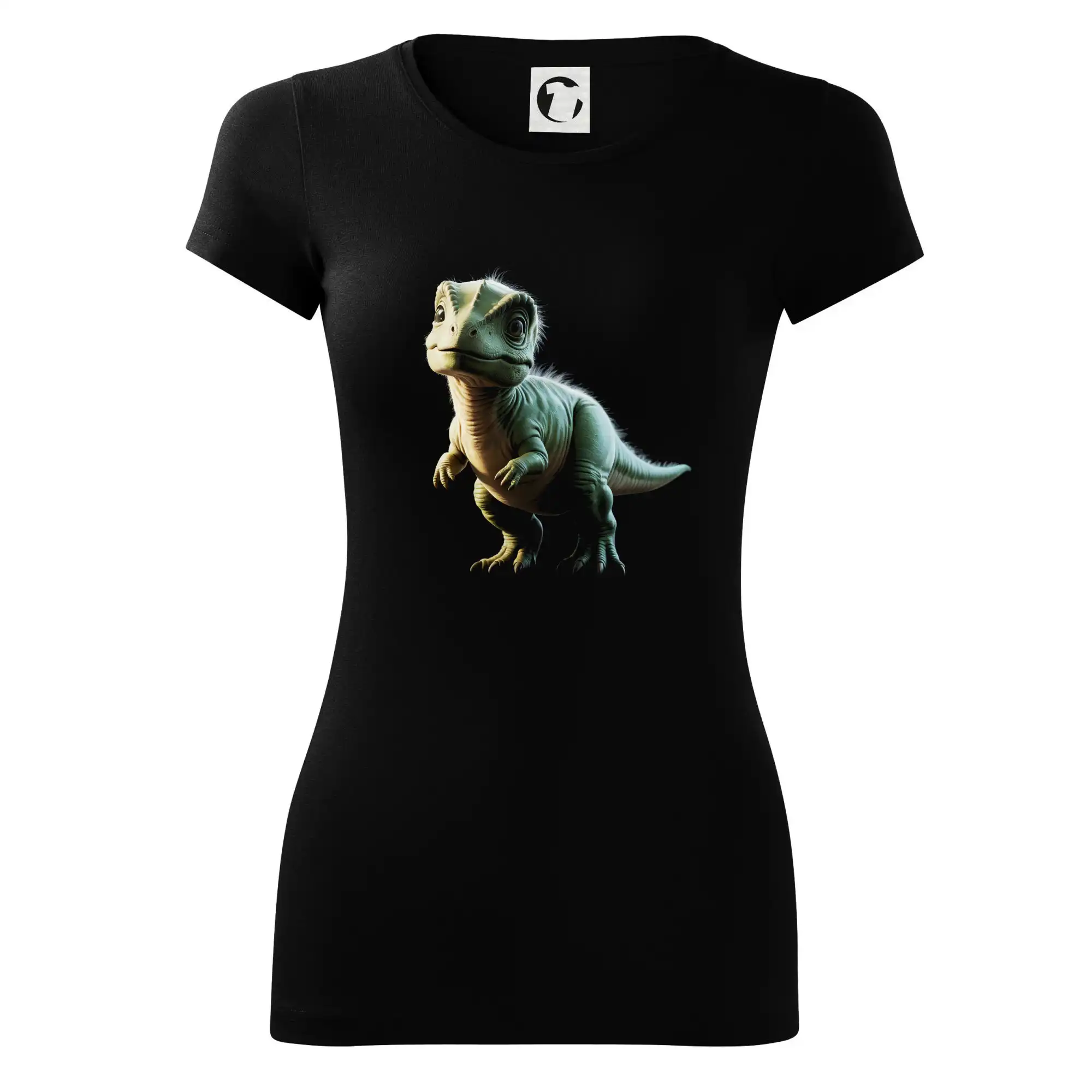 Tričká so zvieratami - Dinosaurus malý - Dámske tričko Glance - Priliehavejší strih