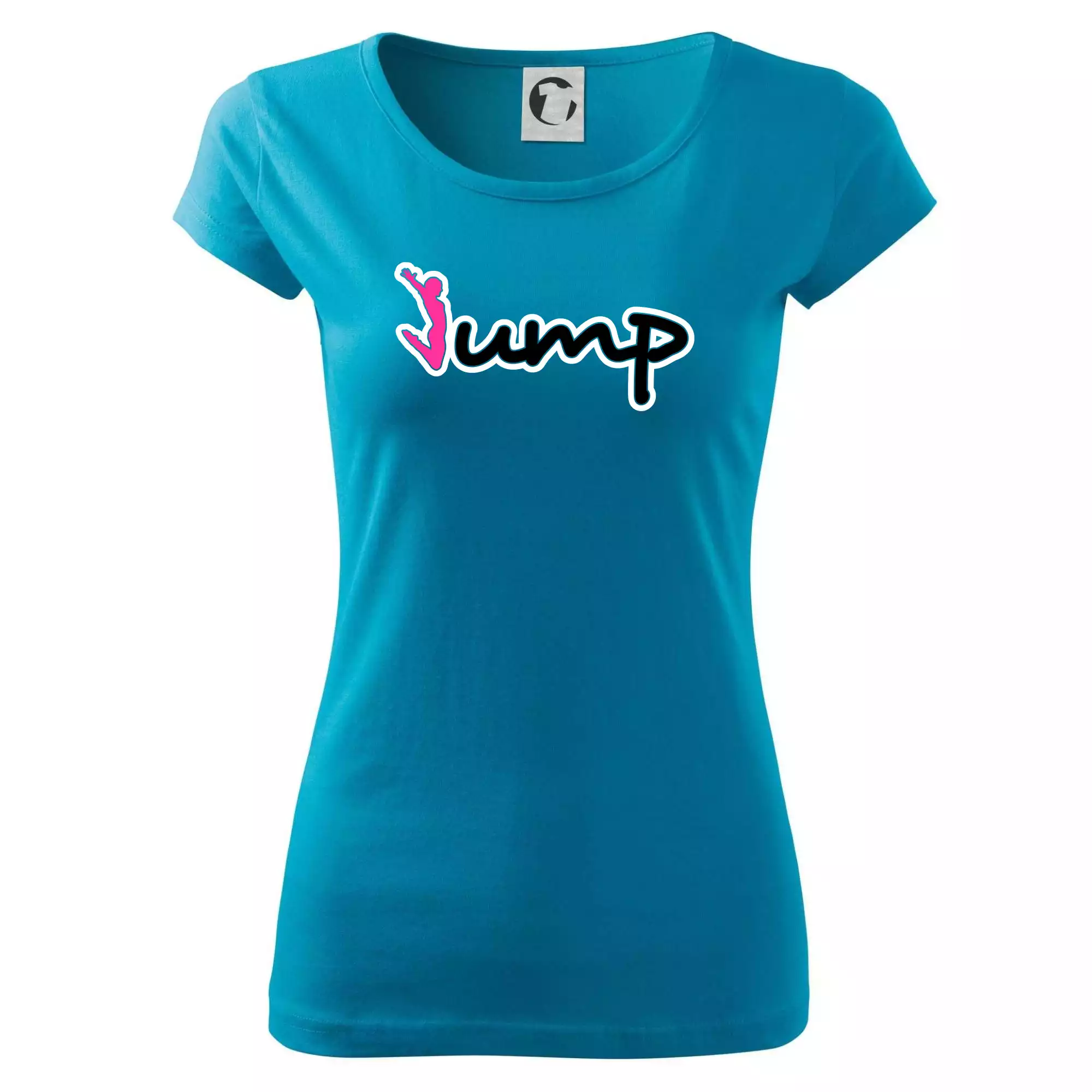 Jump - nápis a panáček