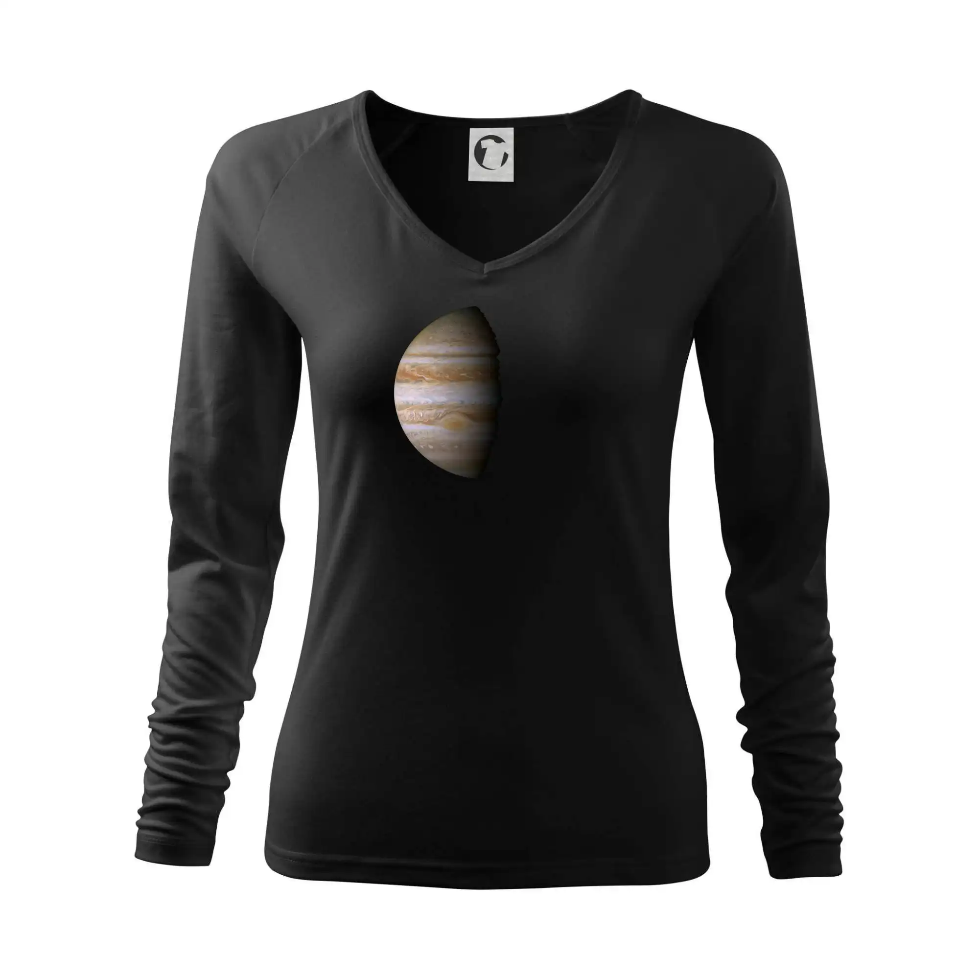 Vesmirne tričká - Fotky planét - Jupiter - Tričko dámske Elegance