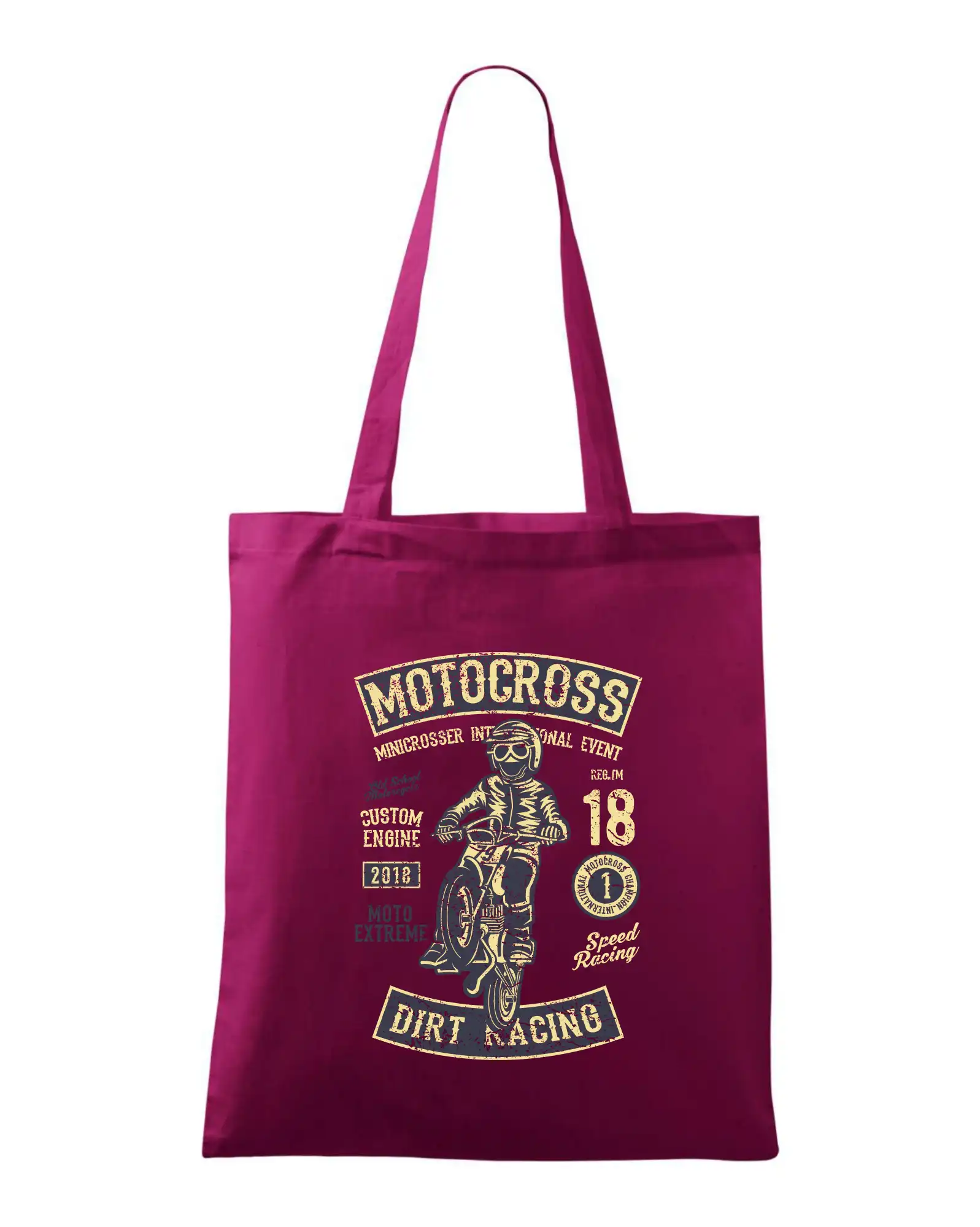 Motocross tričká - Moto Cross vintage - Taška bavlnená