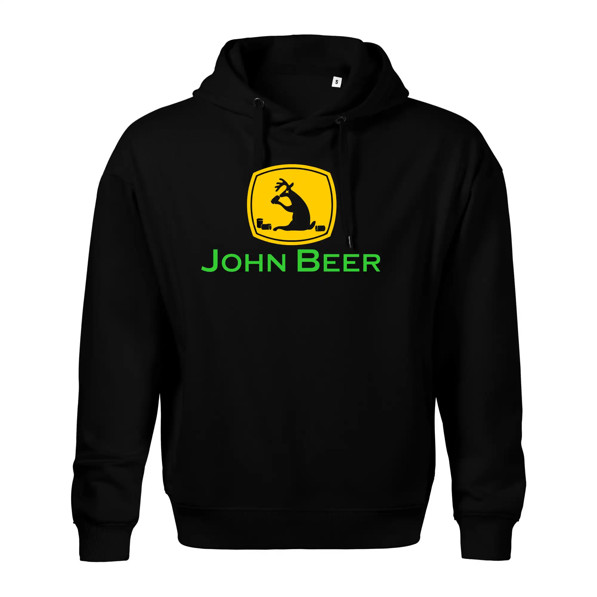 John Beer jelen s pivem