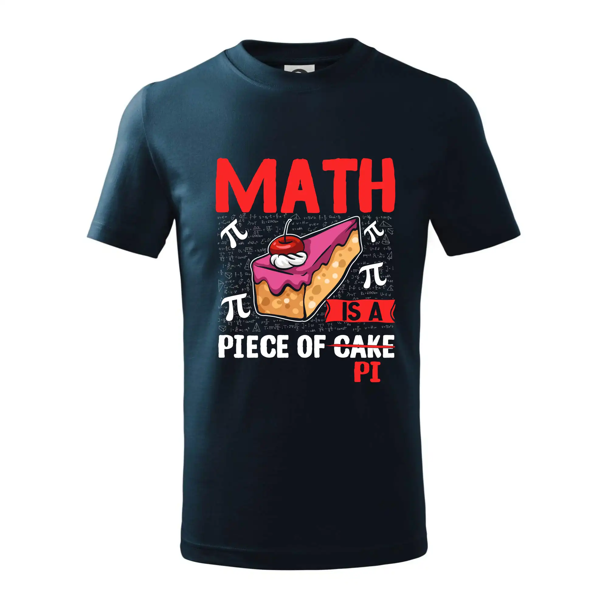 Vtipné tričká pre matematiky - Math piece of pi - Tričko detské bavlnené