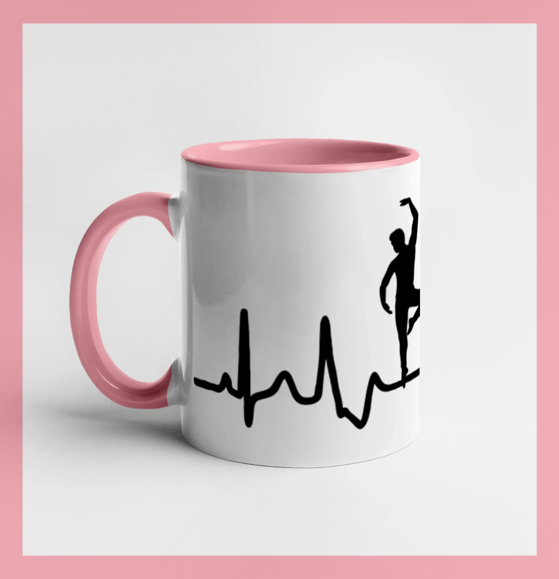 EKG tanečník muž