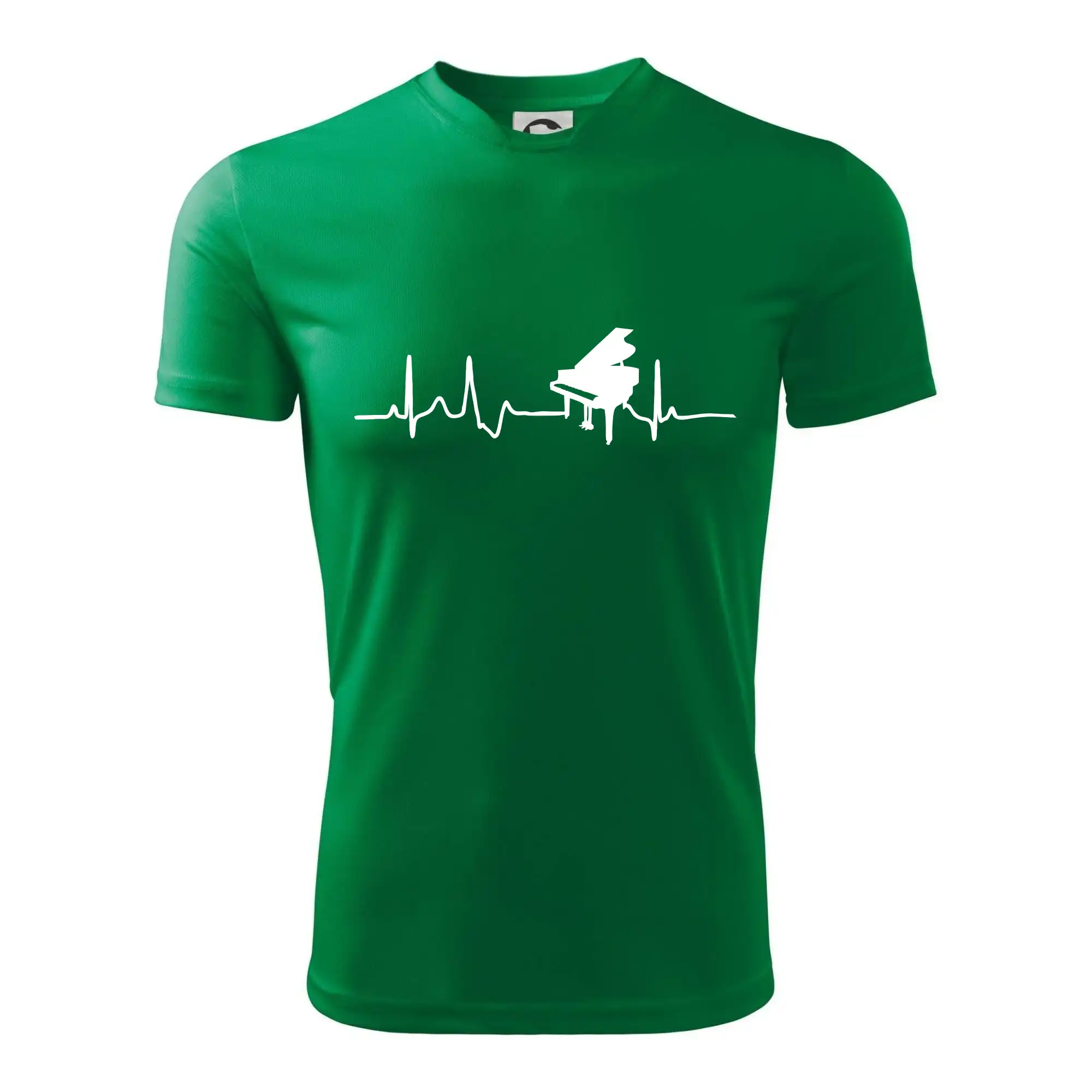 Piano ekg - krídlo - Detské tričko športové