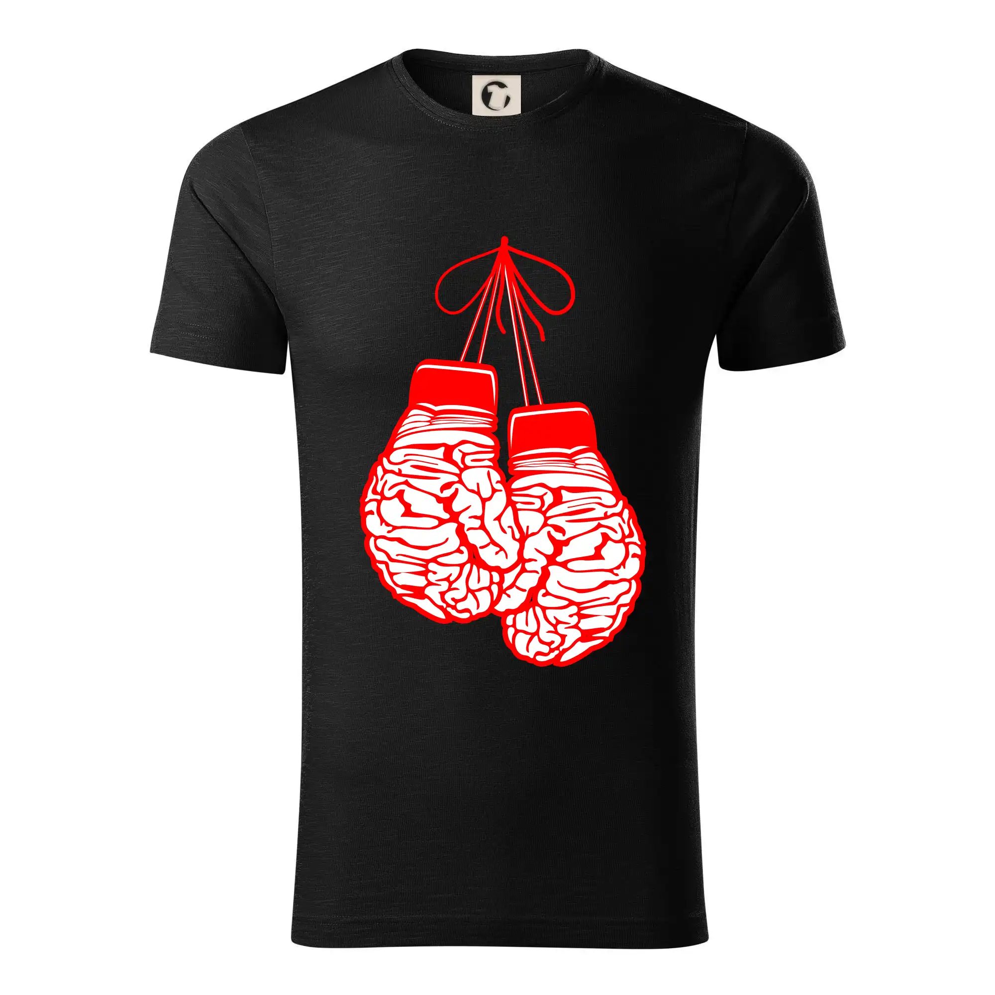 Tričká na box - Brain Gloves - Tričko z organickej bavlny