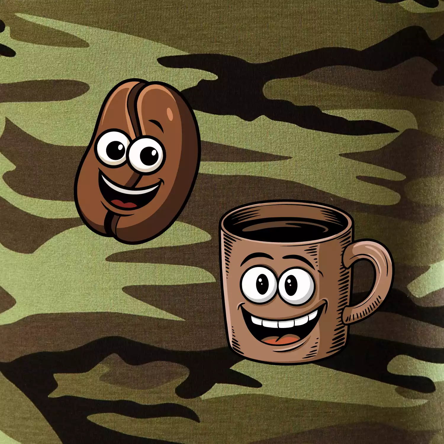 Parové triko - Hrnek a káva