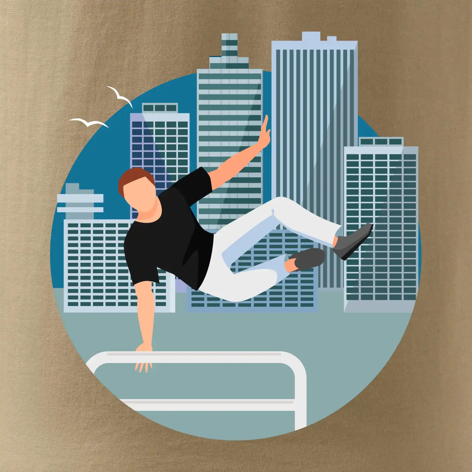 Parkour ve městě